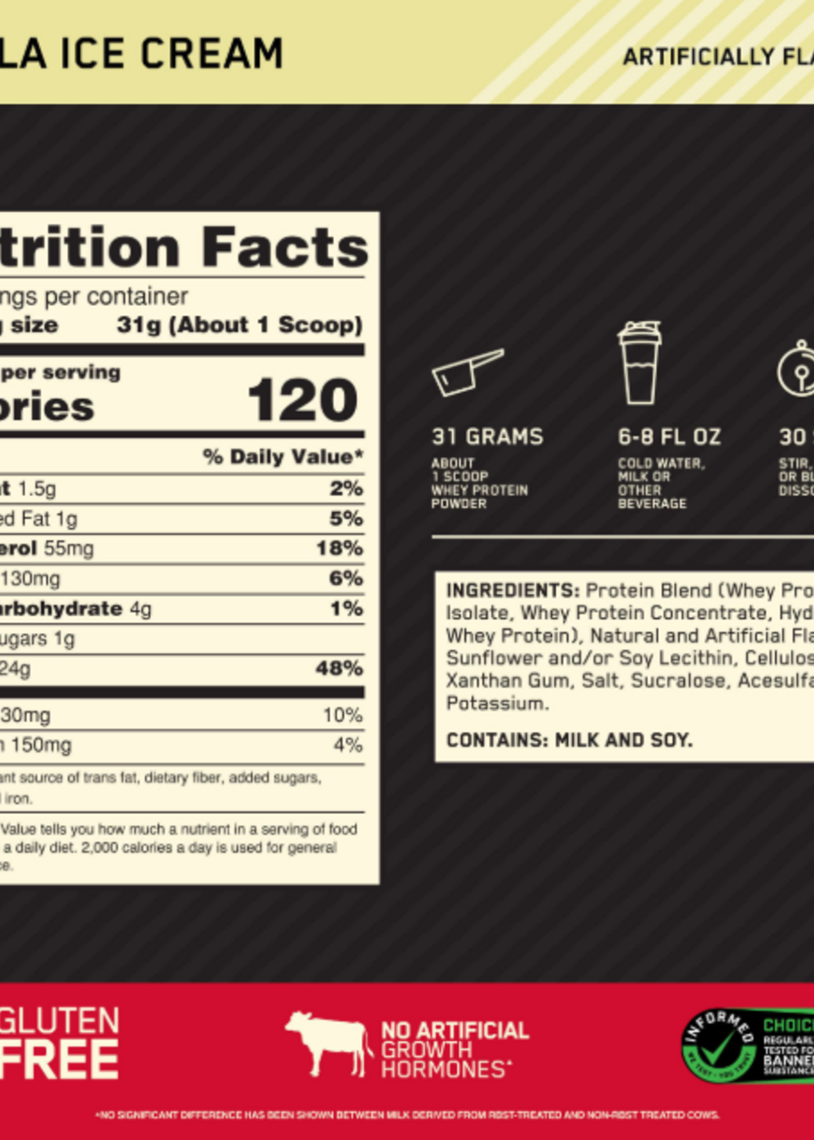 ON GOLD STANDARD WHEY (BOTE)