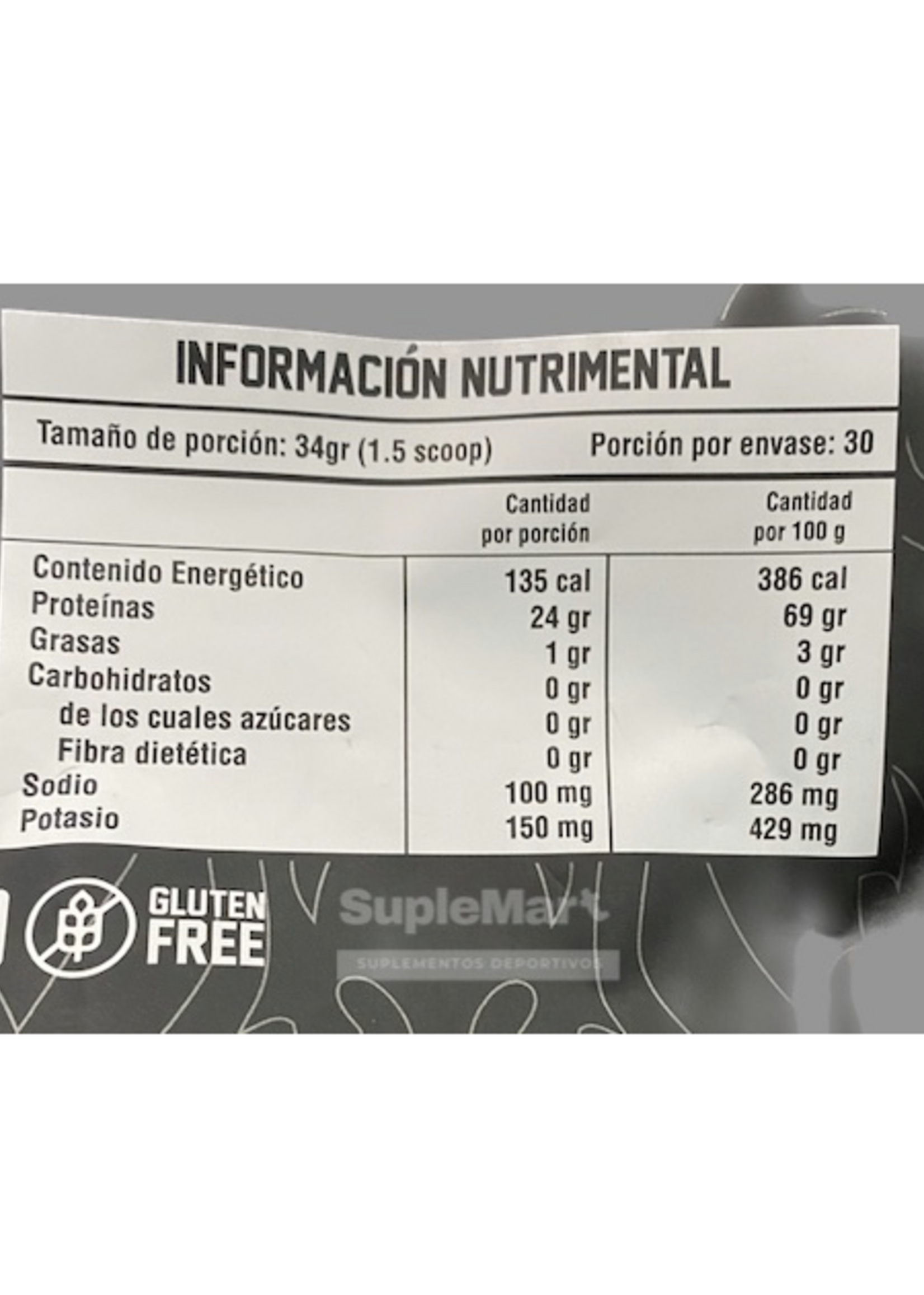 BLACKBEAR BOLSA ZERO PROTEIN BLACKBEAR