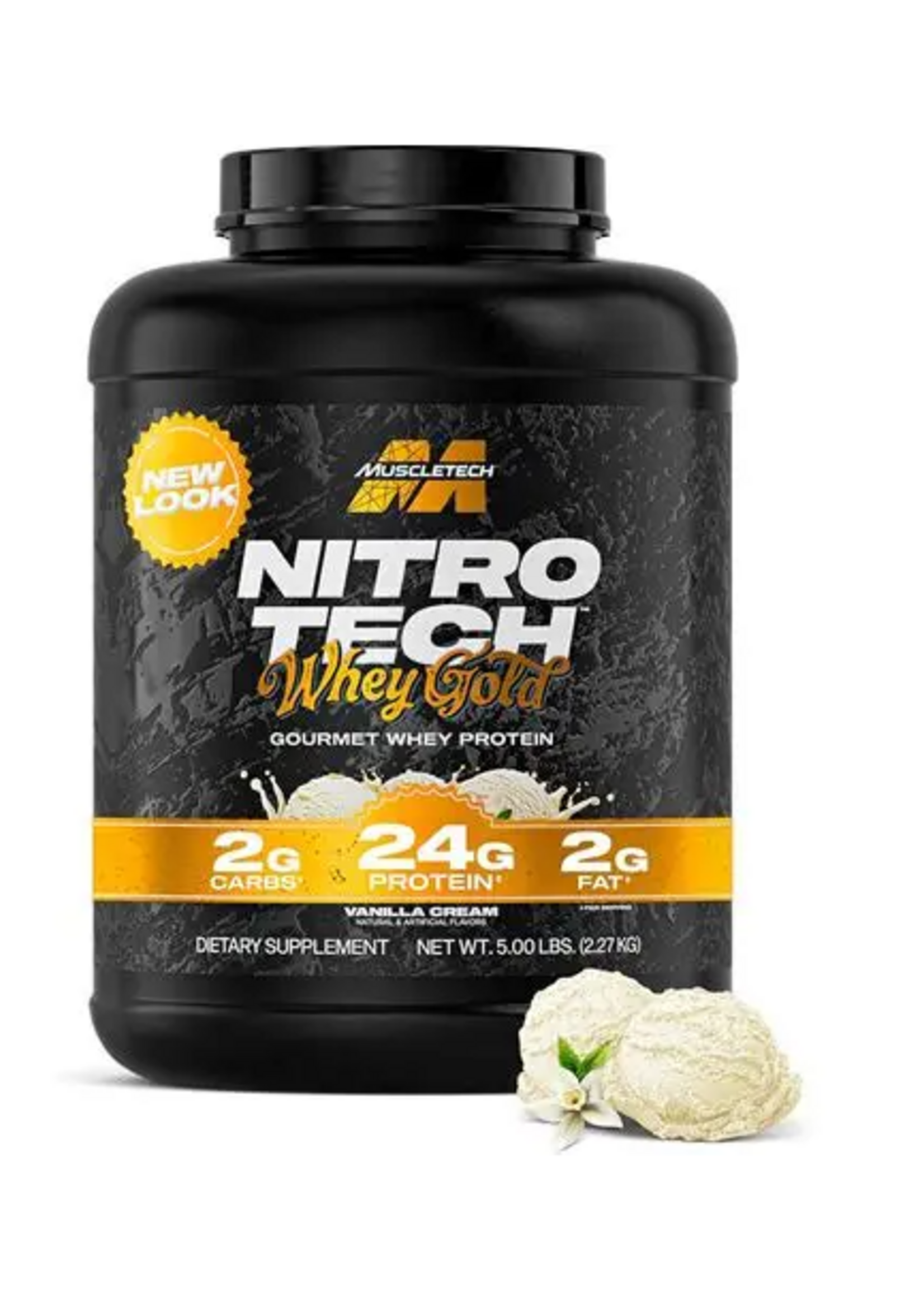 MUSCLETECH NITROTECH WHEY GOLD