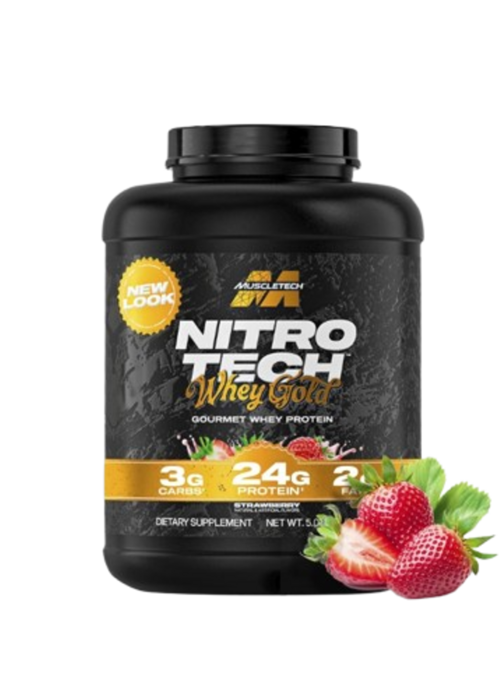 MUSCLETECH NITROTECH WHEY GOLD