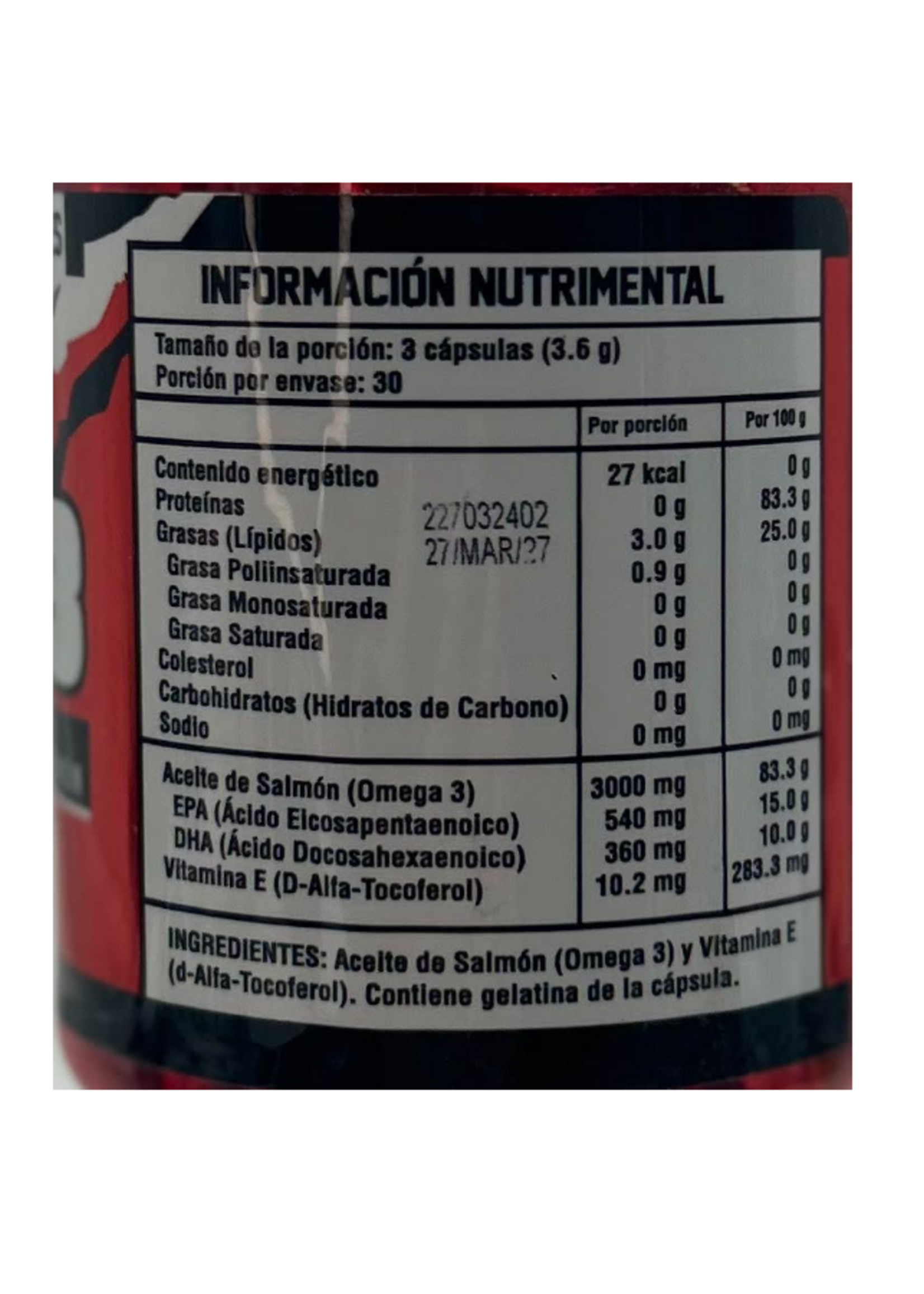 BLACKBEAR OMEGA 3 BLACKBEAR 90 CAP