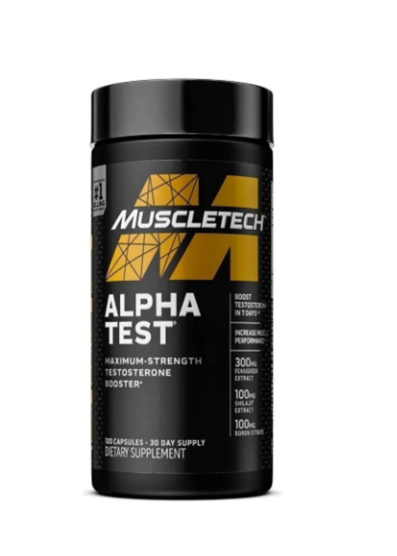 MUSCLETECH ALPHA TEST MUSCLETECH 120 CAP