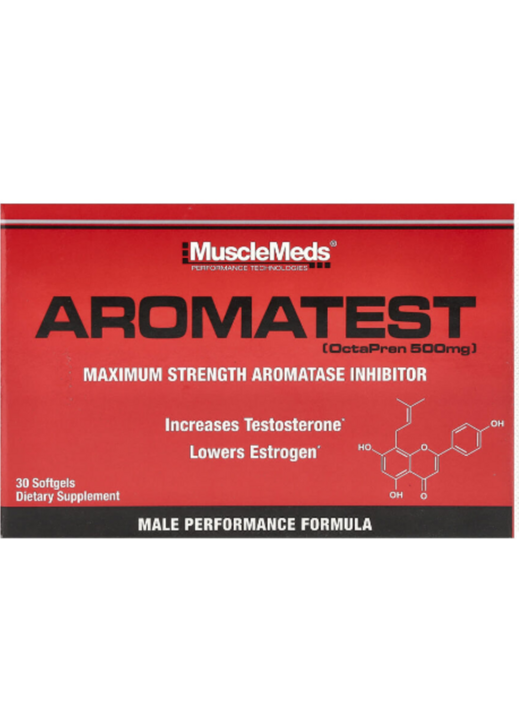 MUSCLEMEDS AROMATEST MUSCLEMEDS 500 MG/30 SOFT