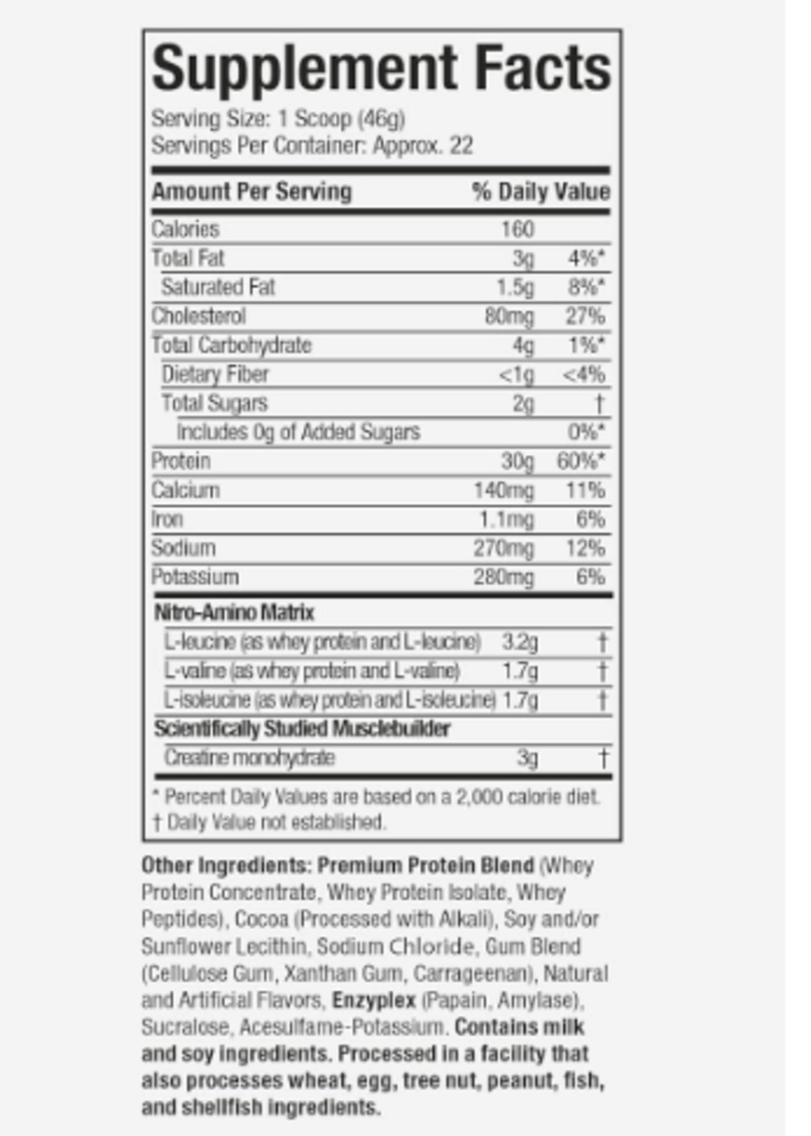 MUSCLETECH NITROTECH WHEY PROTEIN (Antes Performance)