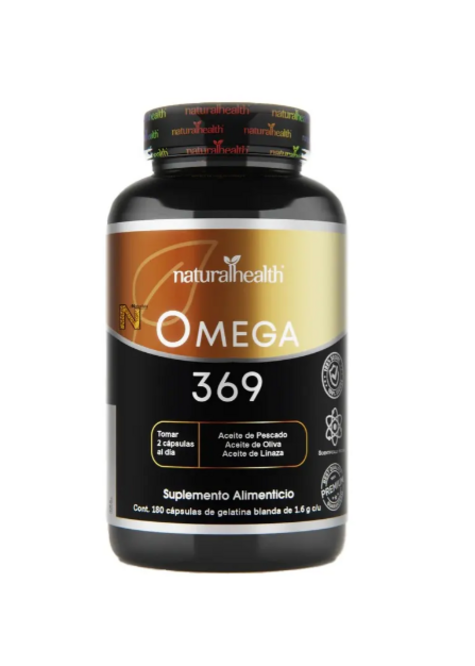 NATURAL HEALTH OMEGA 3, 6 Y 9 NATURAL HEALTH 180 CAP