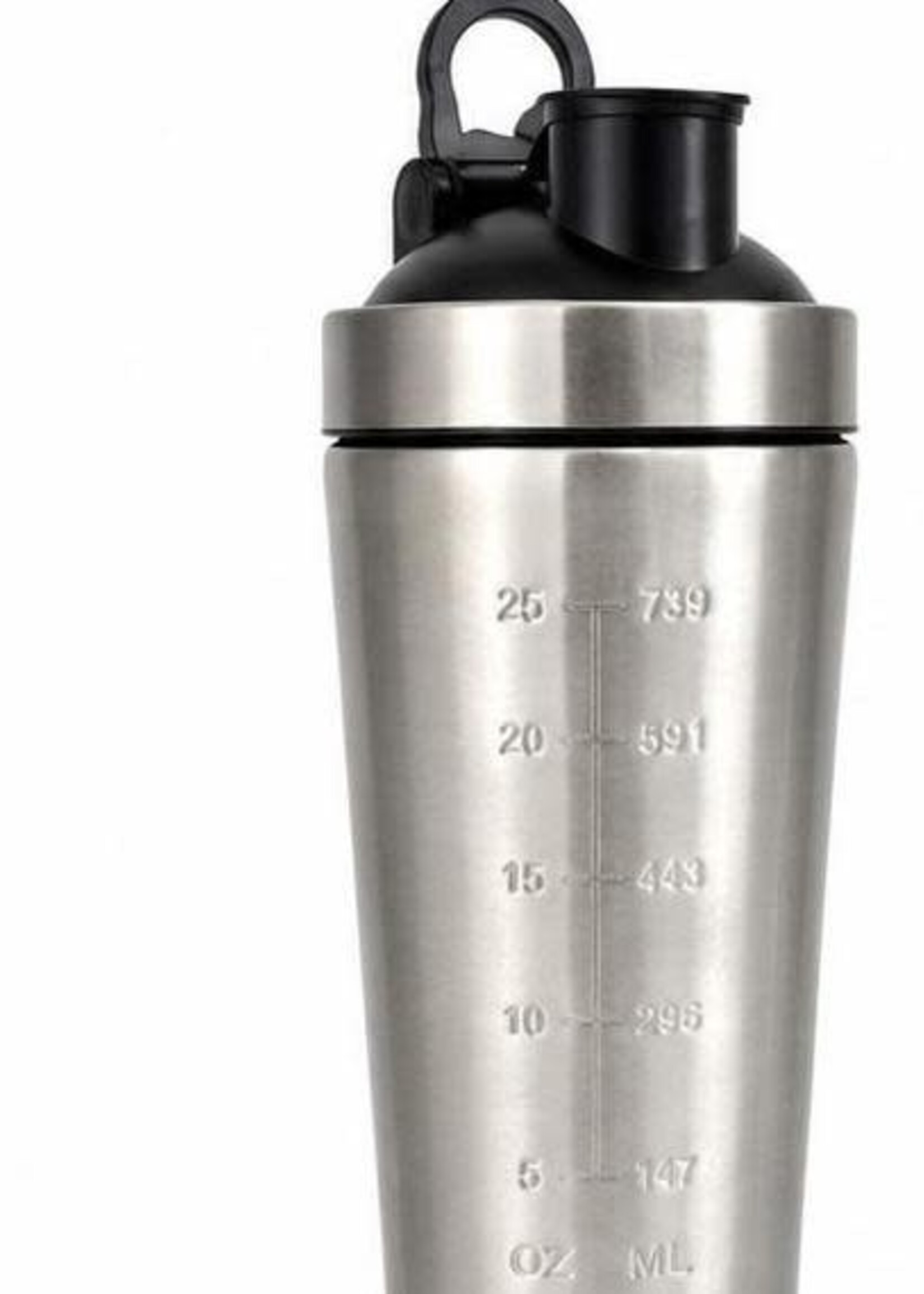 MUSCLETECH SHAKER MUSCLETECH STAINLESS STEEL METALICO 600 ML
