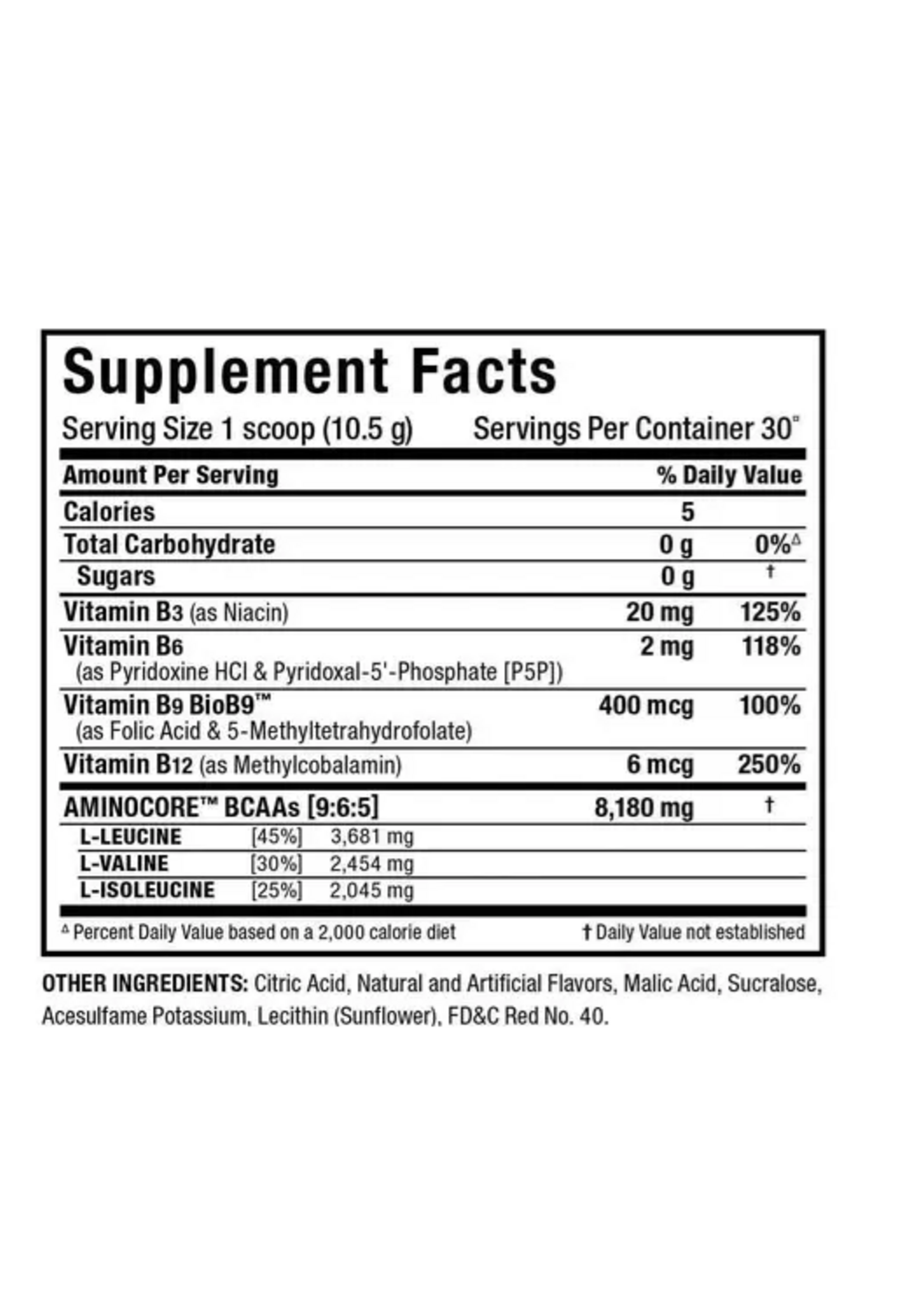 ALLMAX AMINOCORE BCAA