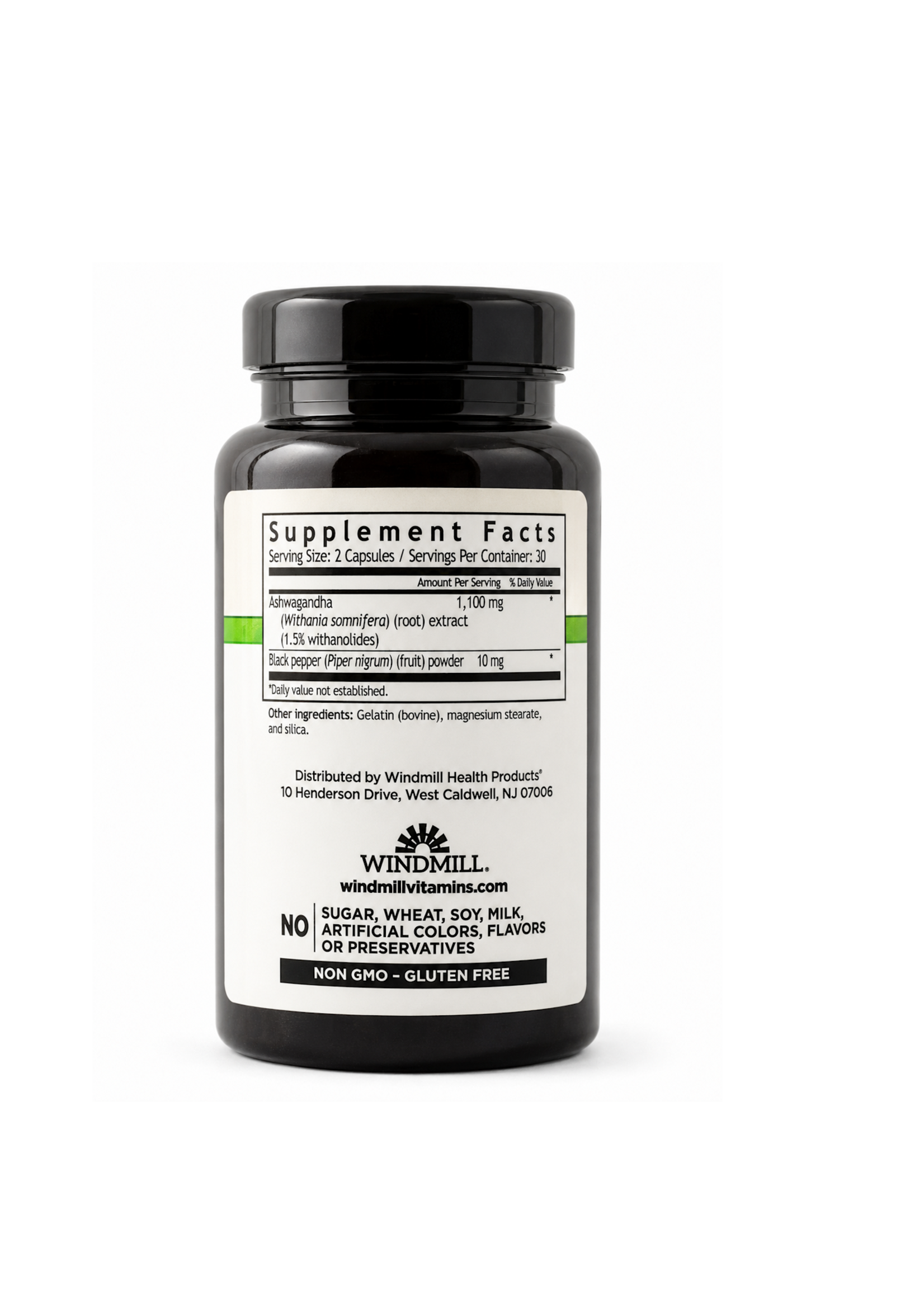 WHP ASHWAGANDA WHP 1100 MG 60 CAP