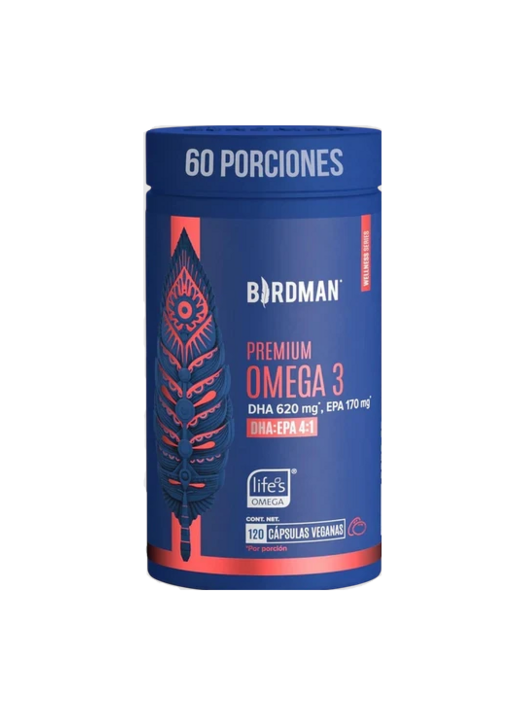 BIRDMAN PREMIUM OMEGA 3 120 CAPS BIRDMAN