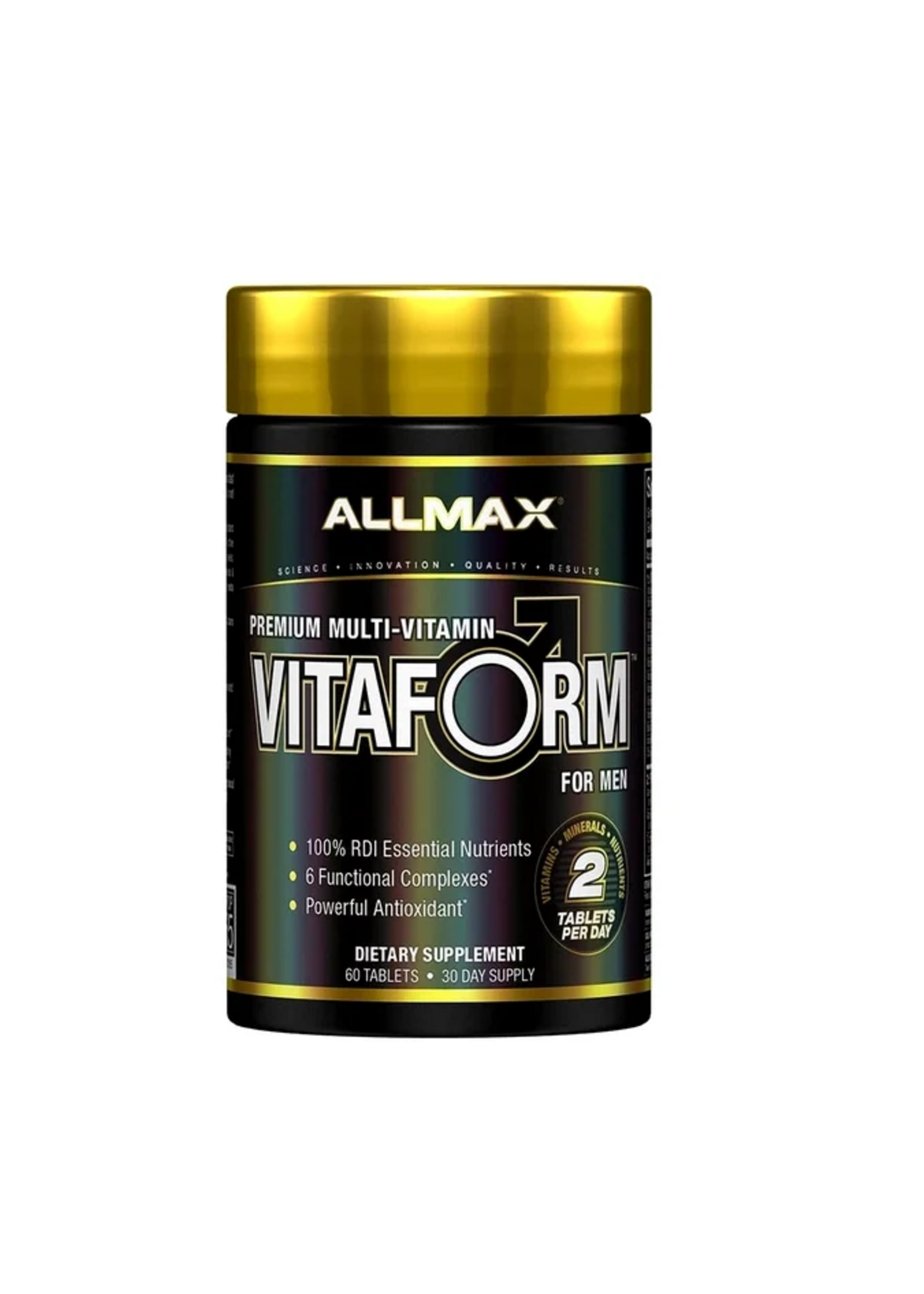ALLMAX VITAFORM MEN (Multivitamínico) 60 TAB ALLMAX