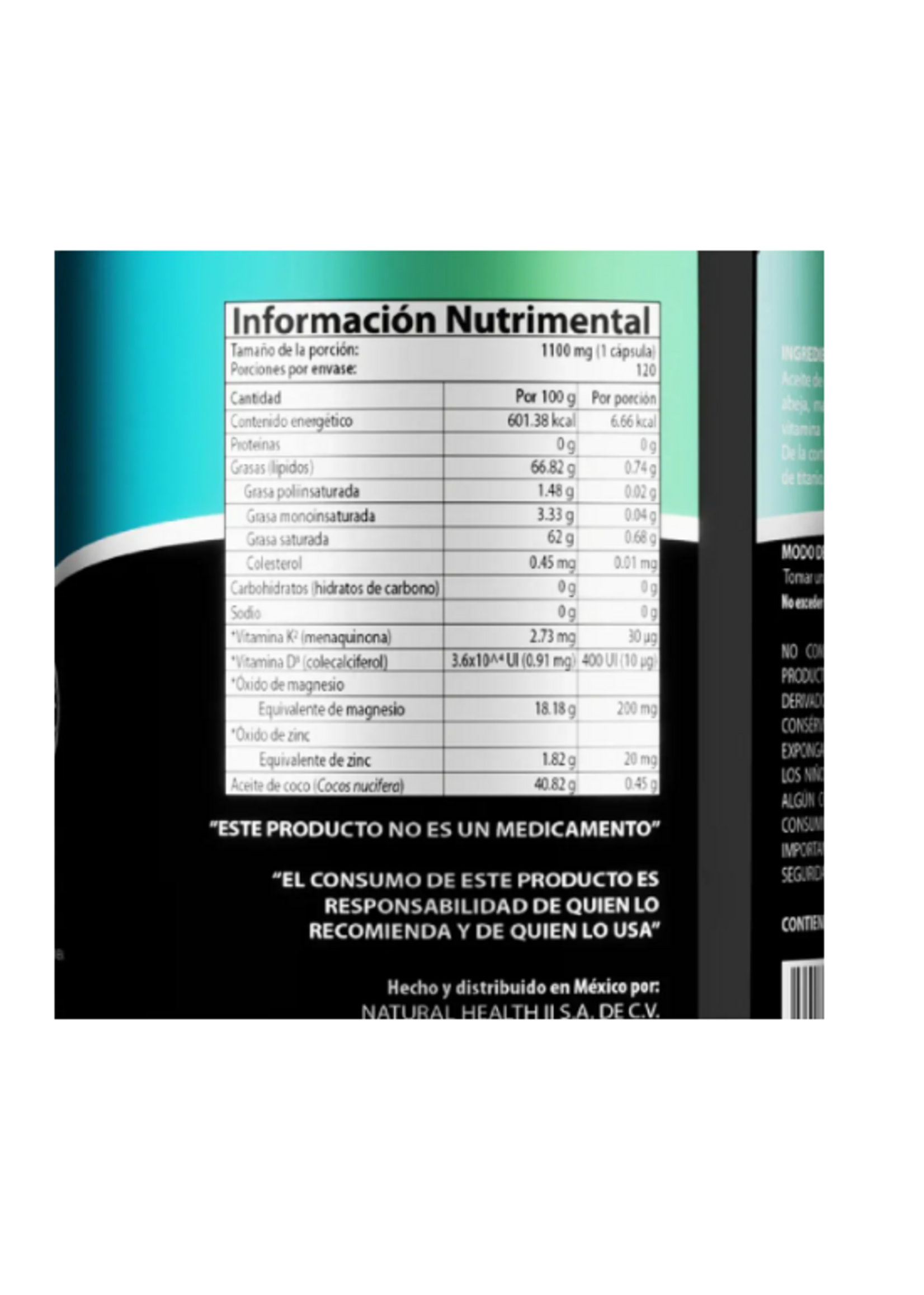 NATURAL HEALTH MULTI PLUS NATURAL HEALTH 120 CAP