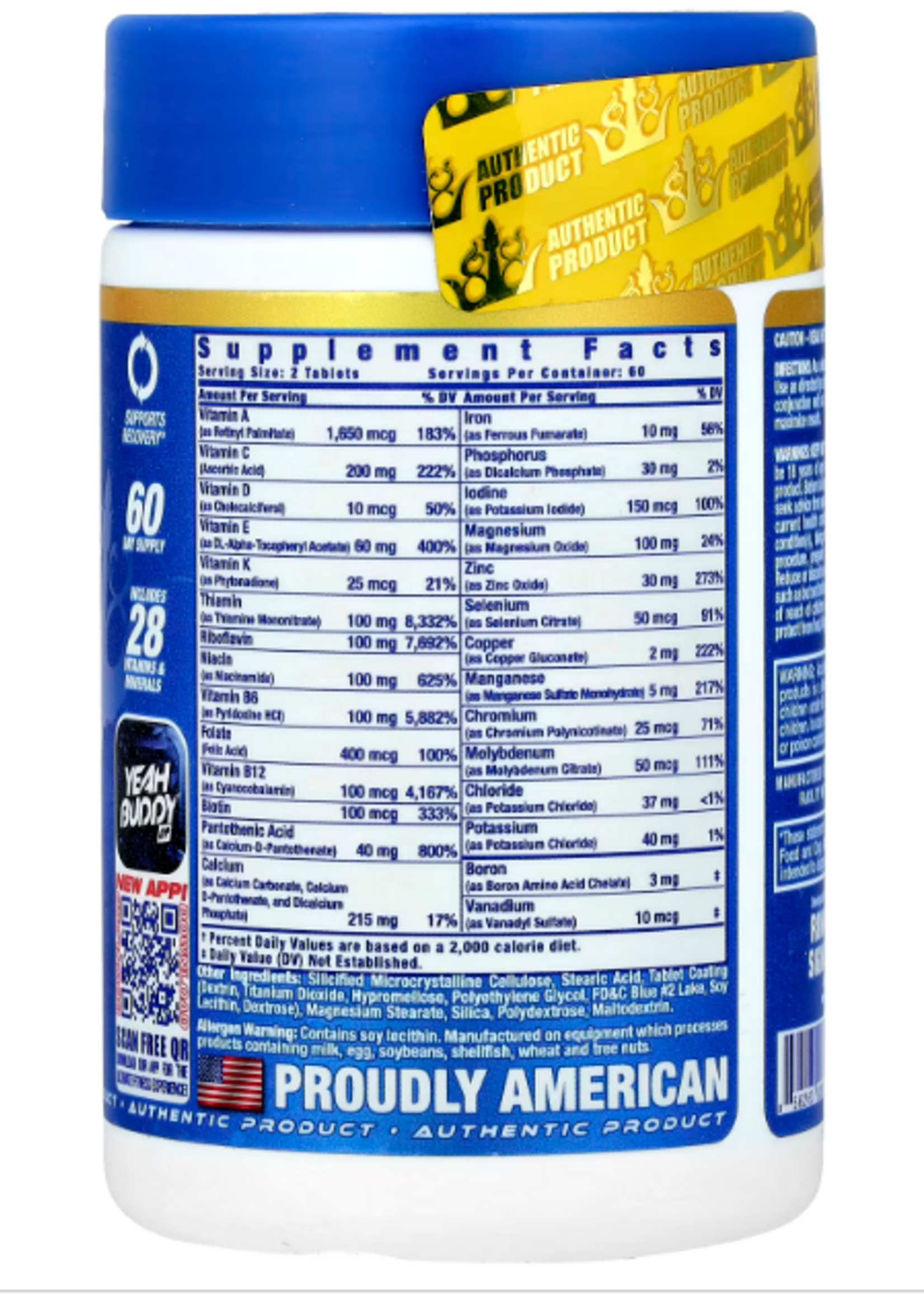 RONNIE COLEMAN VITA XS 120 TAB