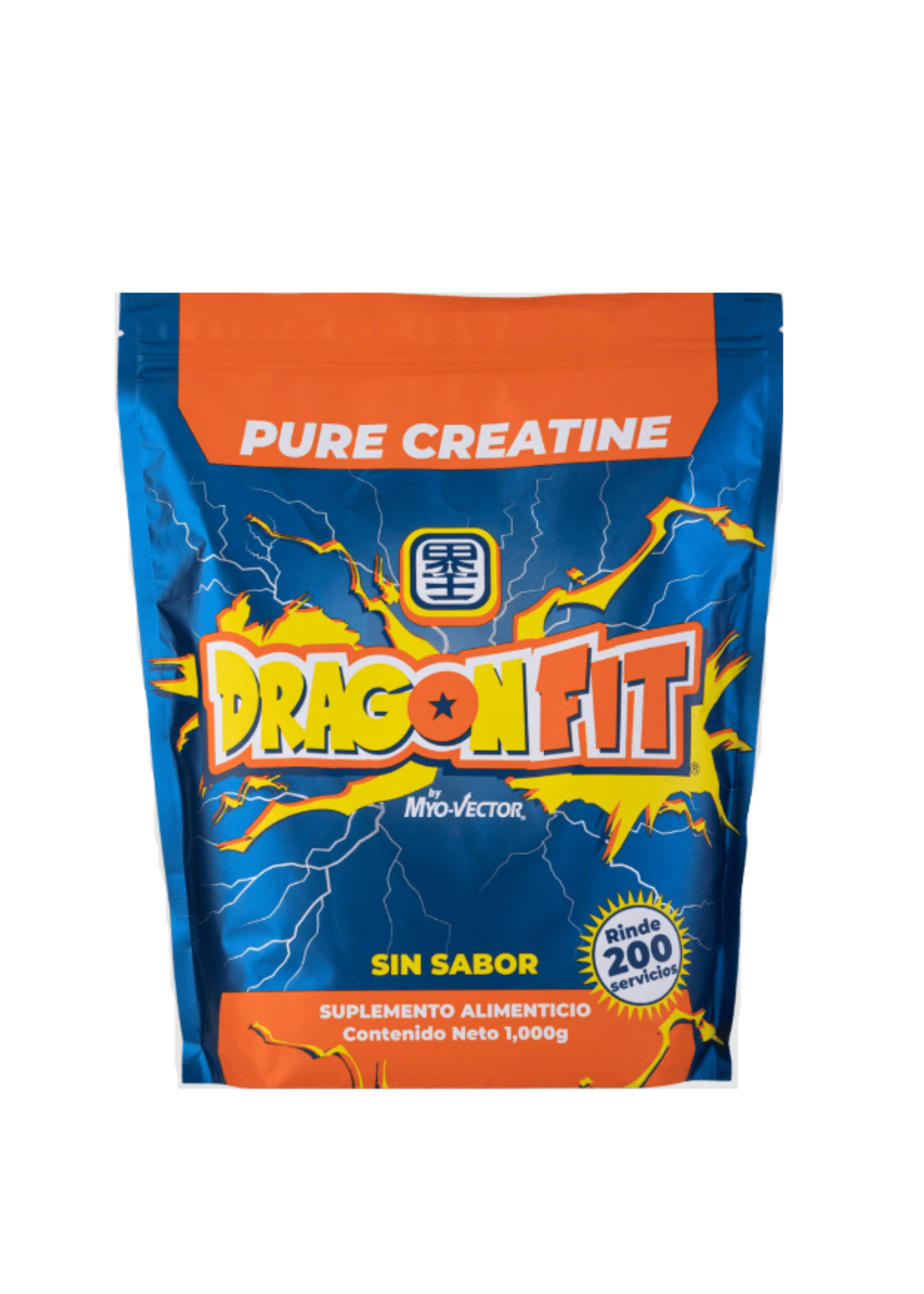 MYOVECTOR CREATINA BOLSA DRAGONFIT 200 SERV MYOVECTOR *PROMO*