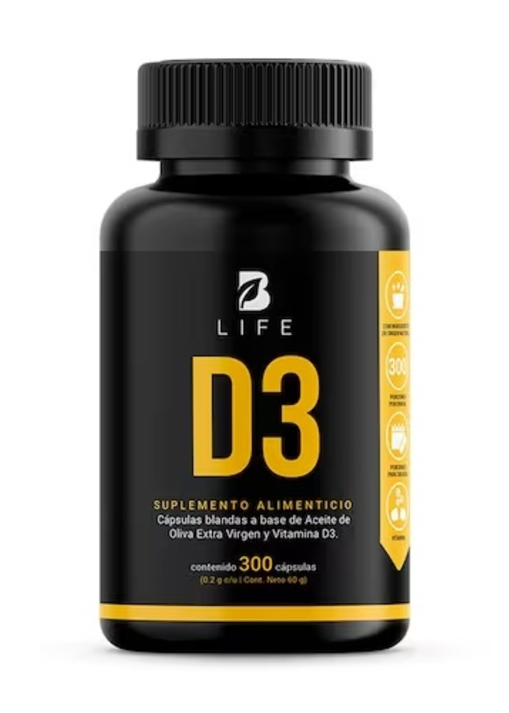 B LIFE VITAMINA D3 B LIFE 125 MG 300 CAP