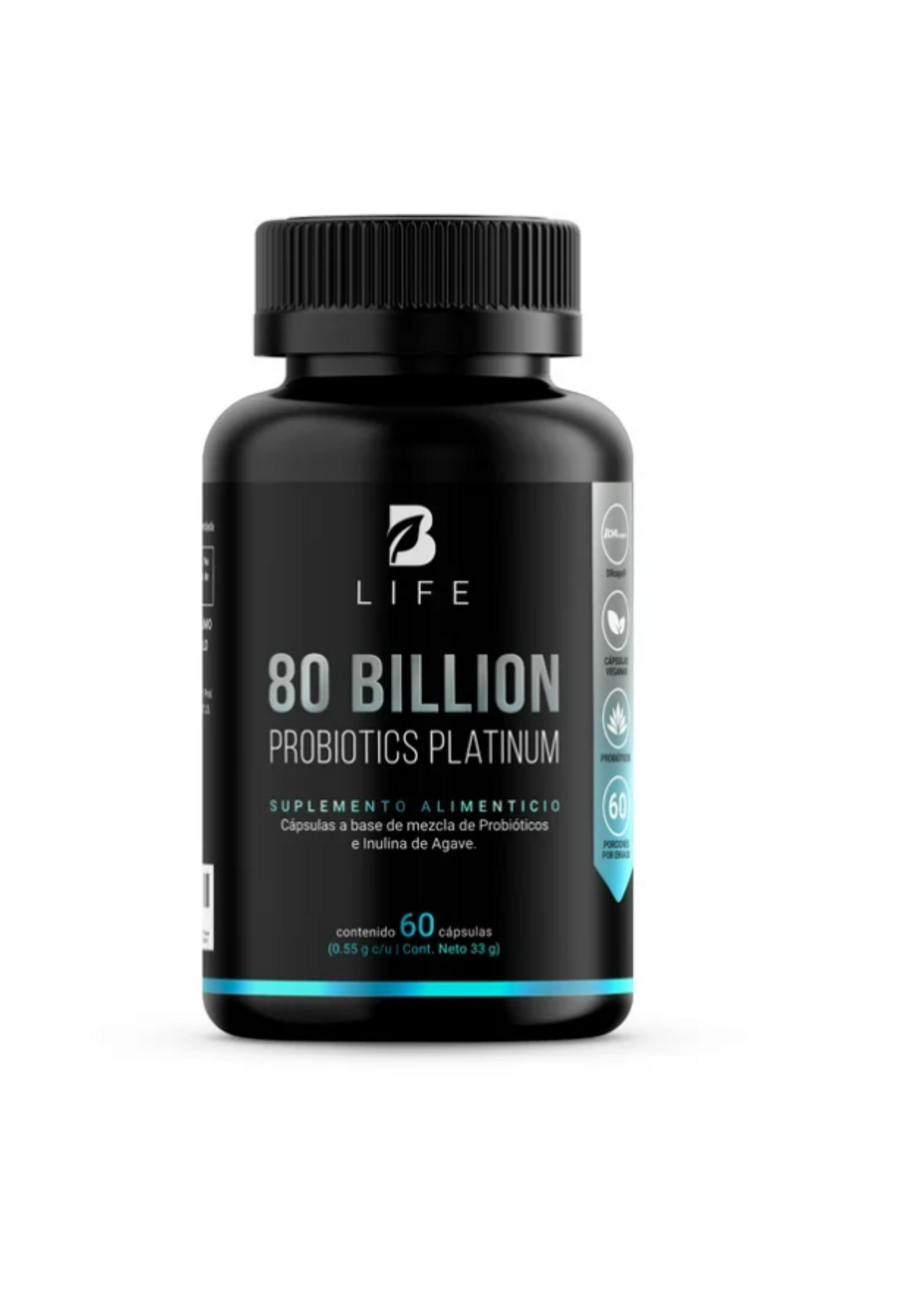 B LIFE 80 BILLONES DE PROBIOTICOS B LIFE 550 MG 60 CAP
