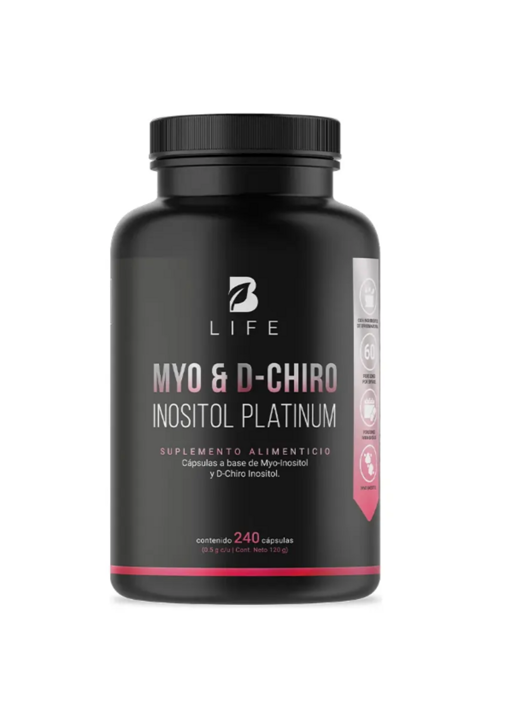 B LIFE MYO & D - CHIRO INOSITOL B LIFE 500 MG 240 CAP