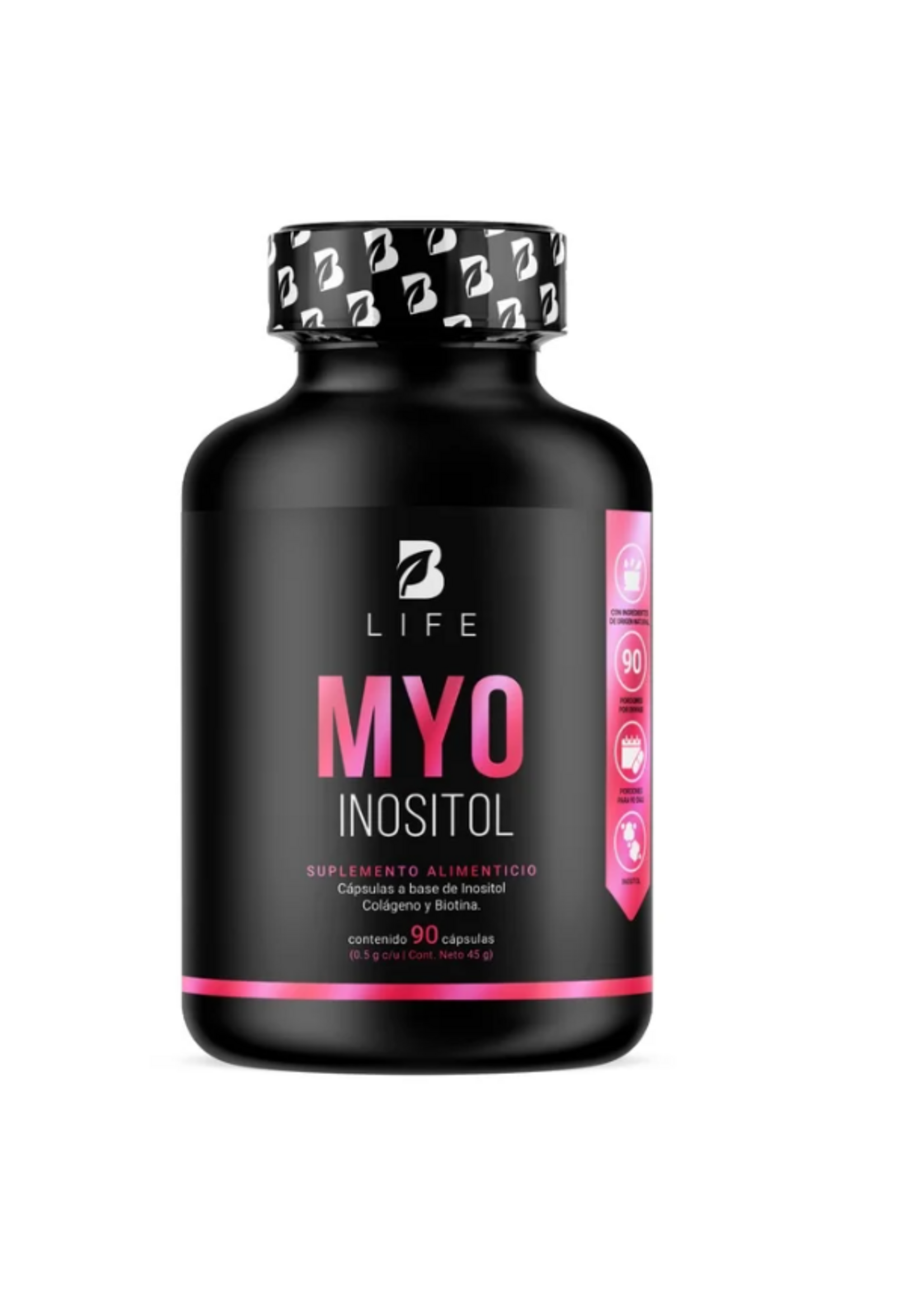B LIFE MYO INOSITOL B LIFE 500 MG 90 CAP
