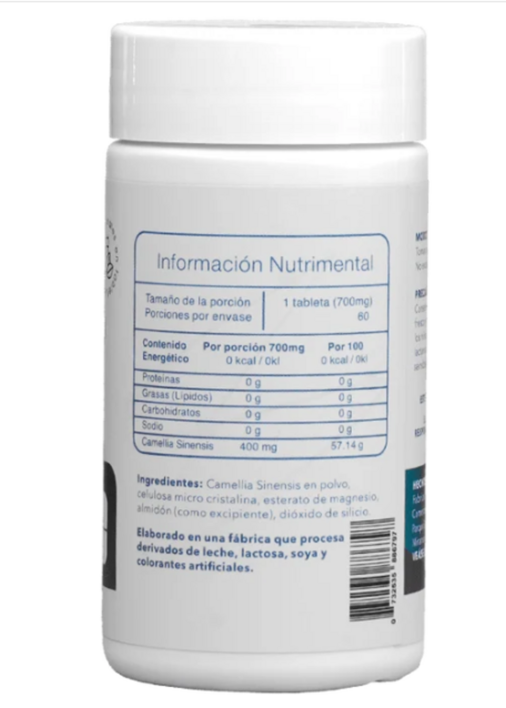 ESSENTIALS EXTRACTO DE TE VERDE ESSENTIALS 400 MG 60 CAP