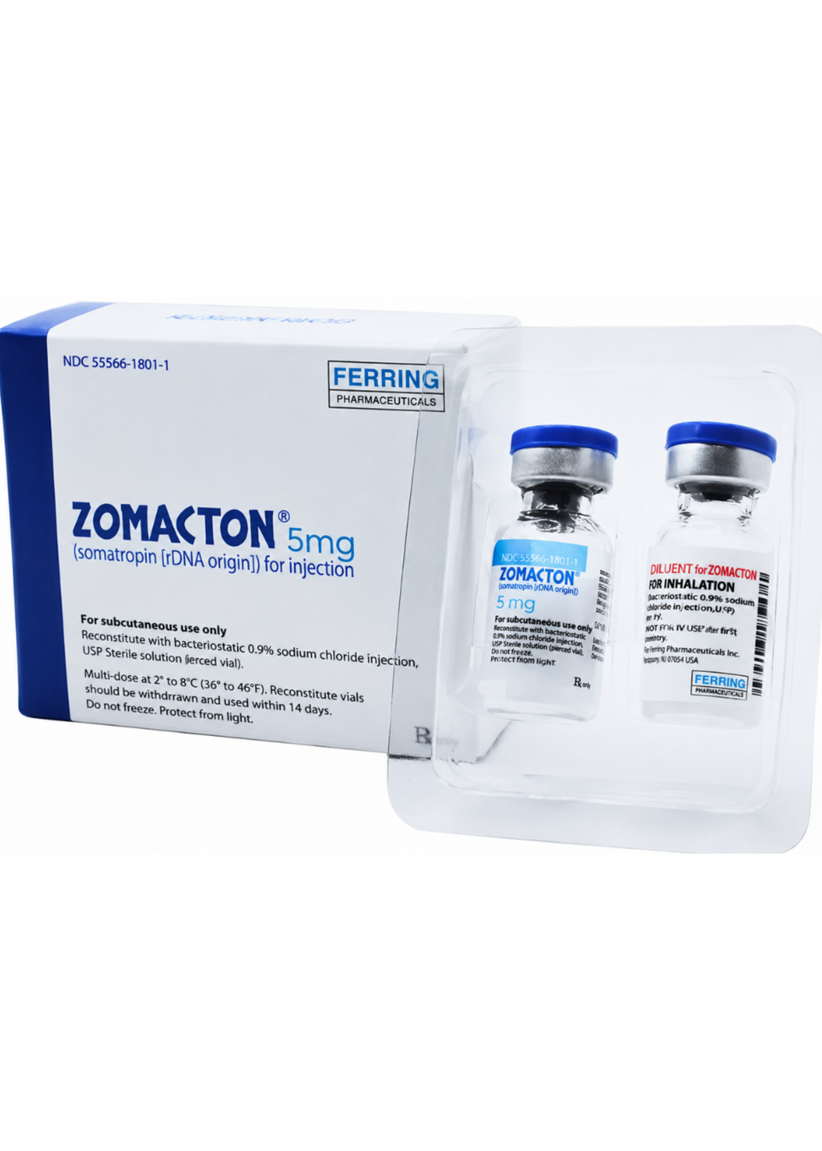 FERRING ZOMACTON SOMATROPINA 5 MG