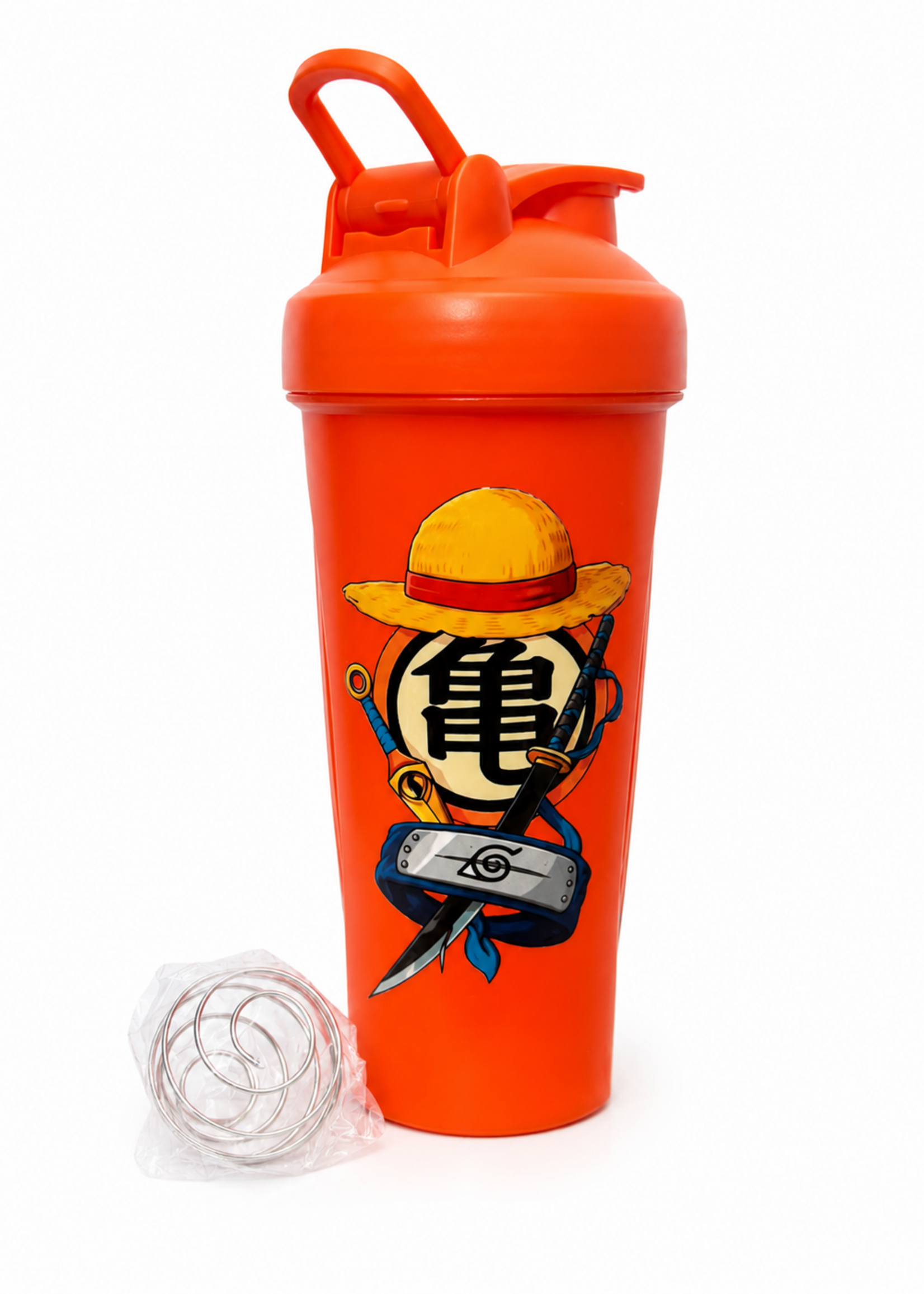SIN MARCA SHAKER NARANJA 700 ML