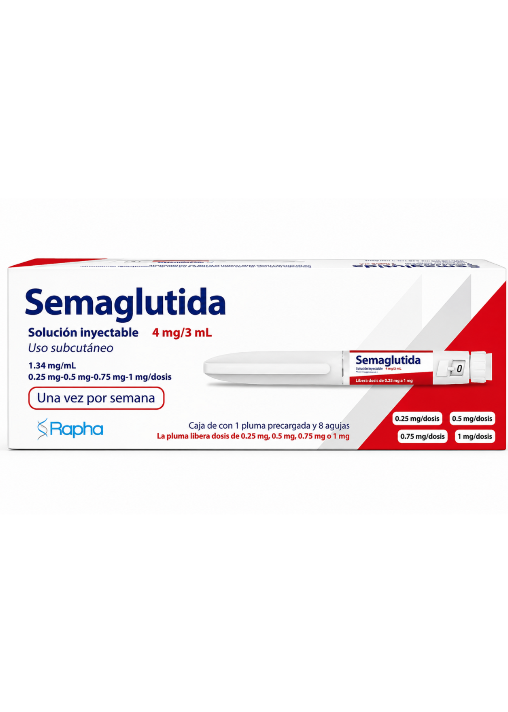 RAPHA SEMAGLUTIDA 4MG/3ML RAPHA