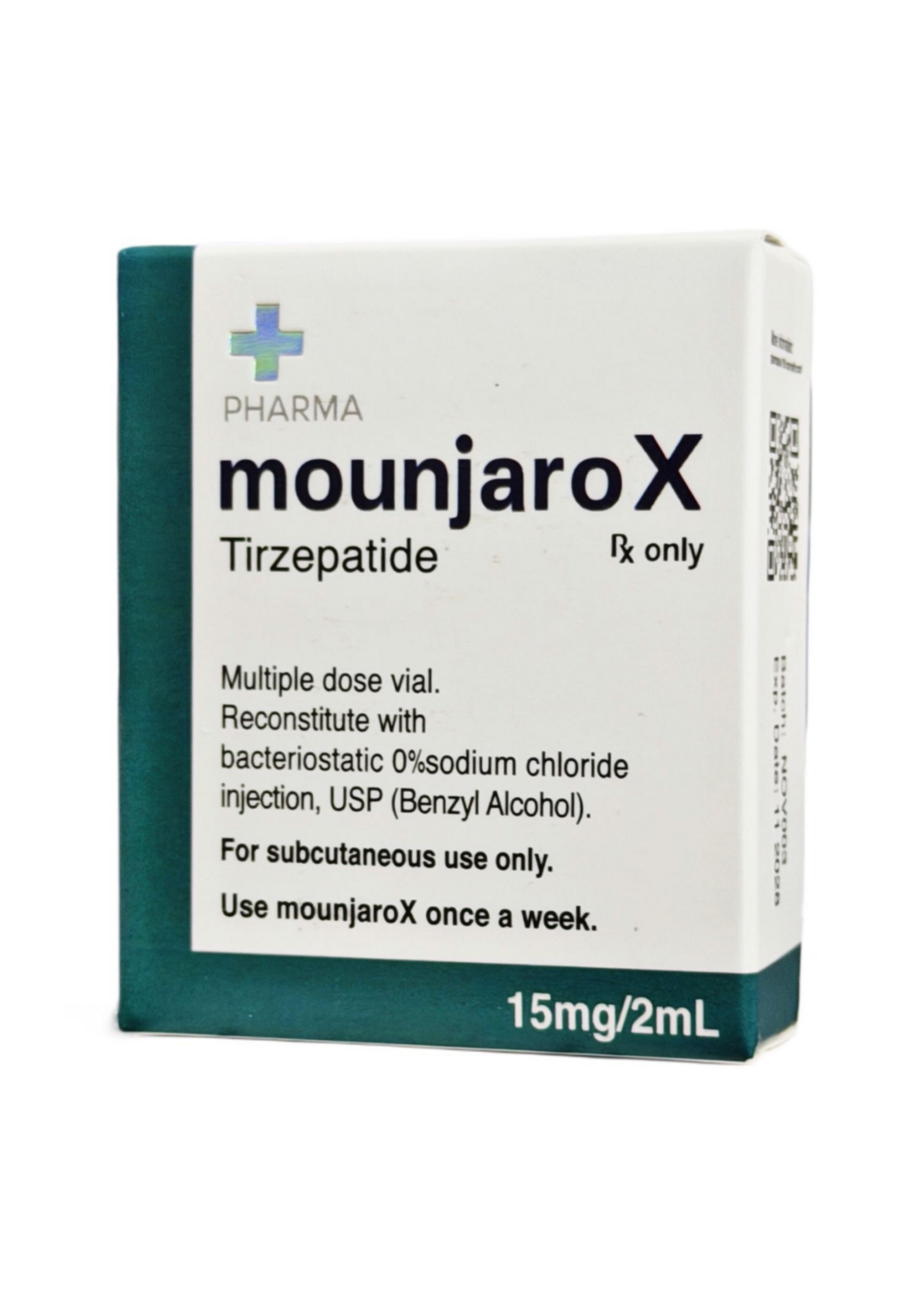 + PHARMA MOUNJAROX (TIRZEPATIDE)  15 MG 2  ML +PHARMA