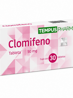 TEMPUS PHARMA CLOMIFENO 50 MG 30 TAB TEMPUS PHARMA