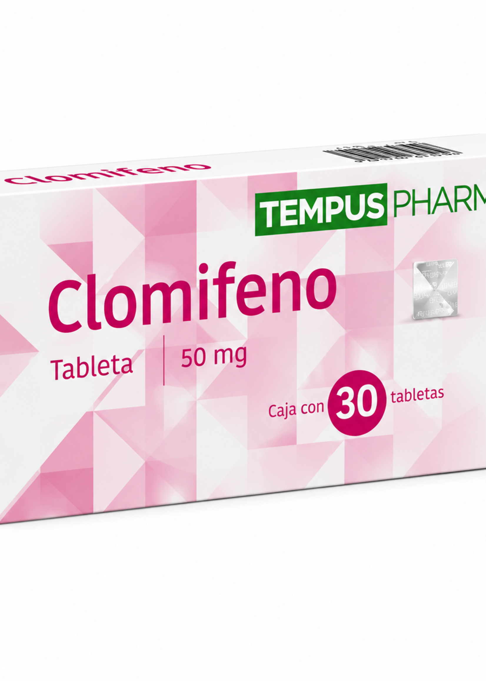 TEMPUS PHARMA CLOMIFENO 50 MG 30 TAB TEMPUS PHARMA