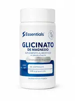 ESSENTIALS GLICINATO DE MAGNESIO ESSENTIAL 60 CAP 500 MG