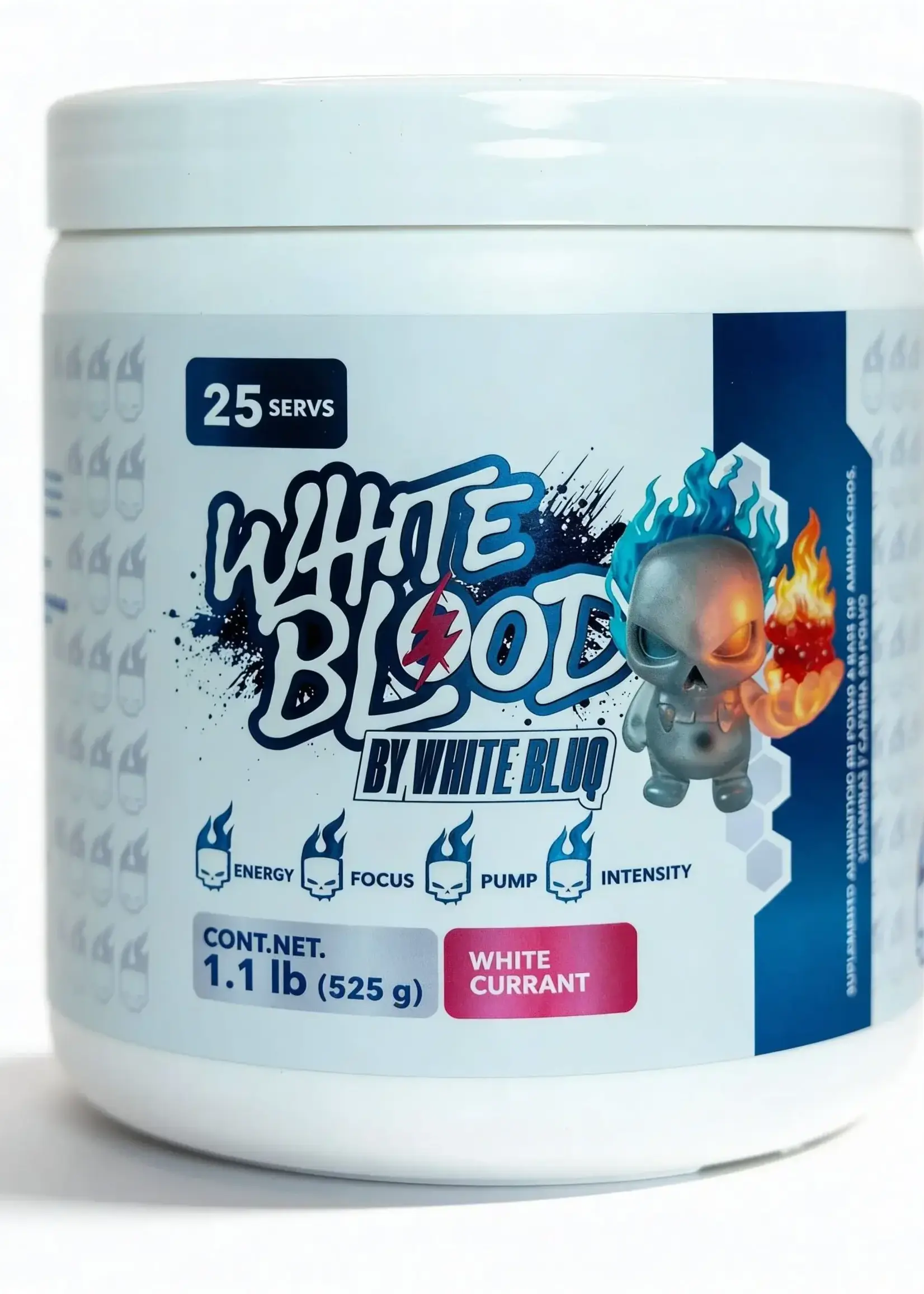 ESSENTIALS WHITE BLOOD PRE ENTRENO 25 SERV (JUGUETE DENTRO)