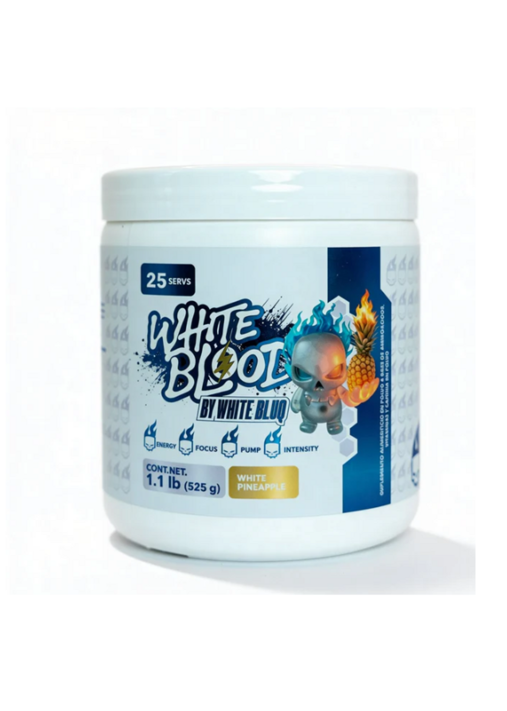 ESSENTIALS WHITE BLOOD PRE ENTRENO 25 SERV (JUGUETE DENTRO)