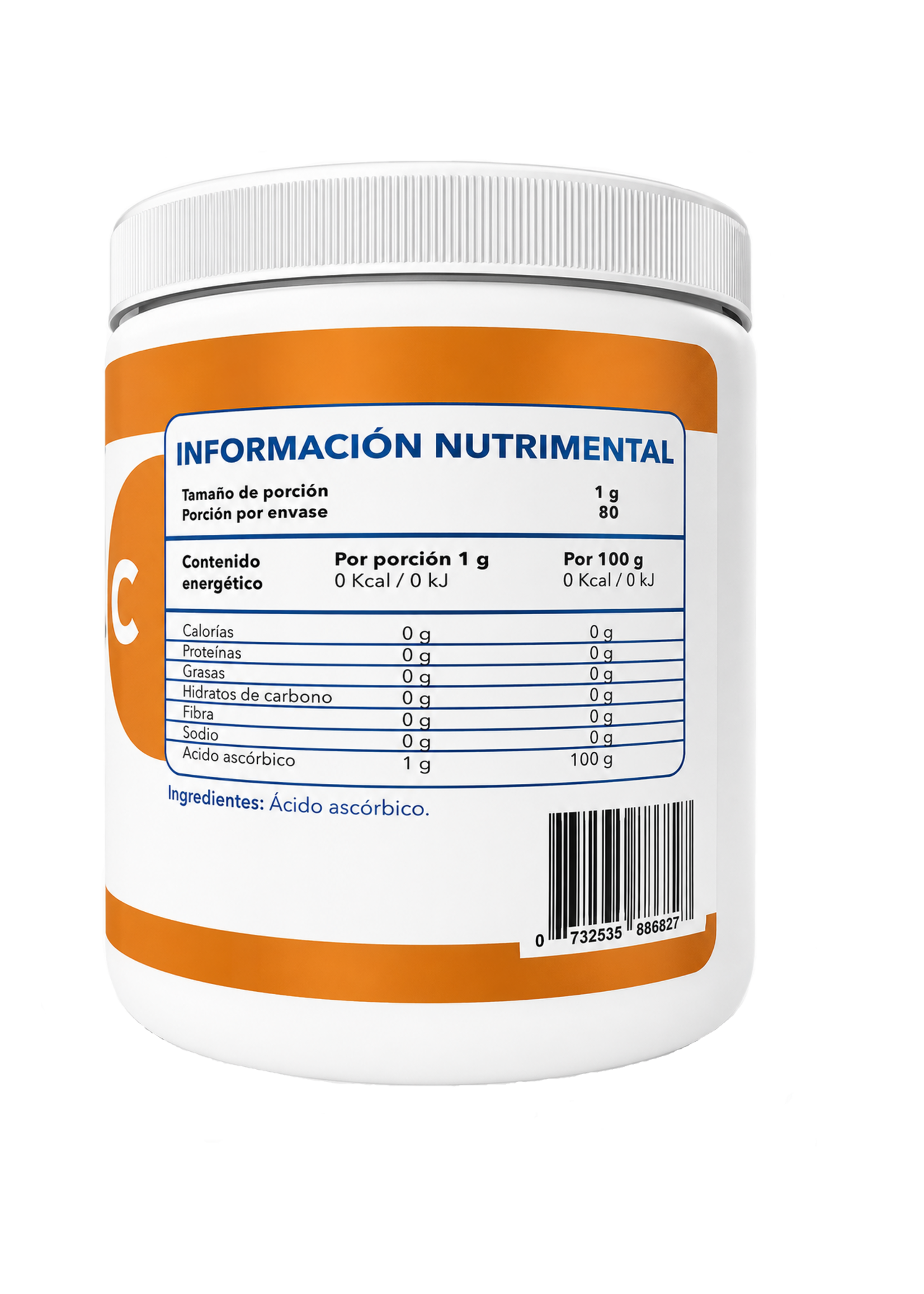 ESSENTIALS VITAMINA C ESSENTIALS 1 GR 80 SERV