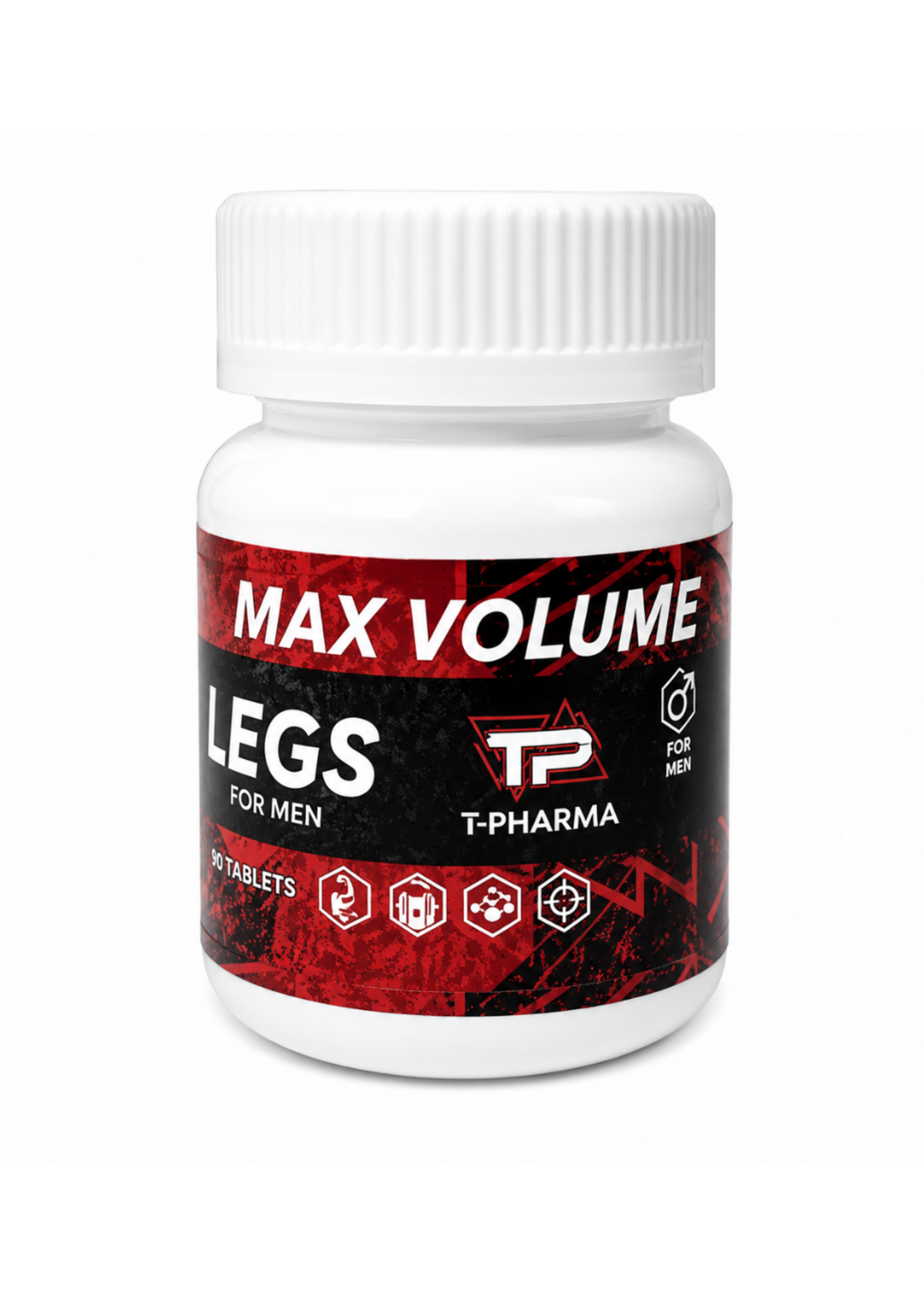 T-PHARMA ABS + CHEST+ LEGS / FOR MEN MAX VOLUME