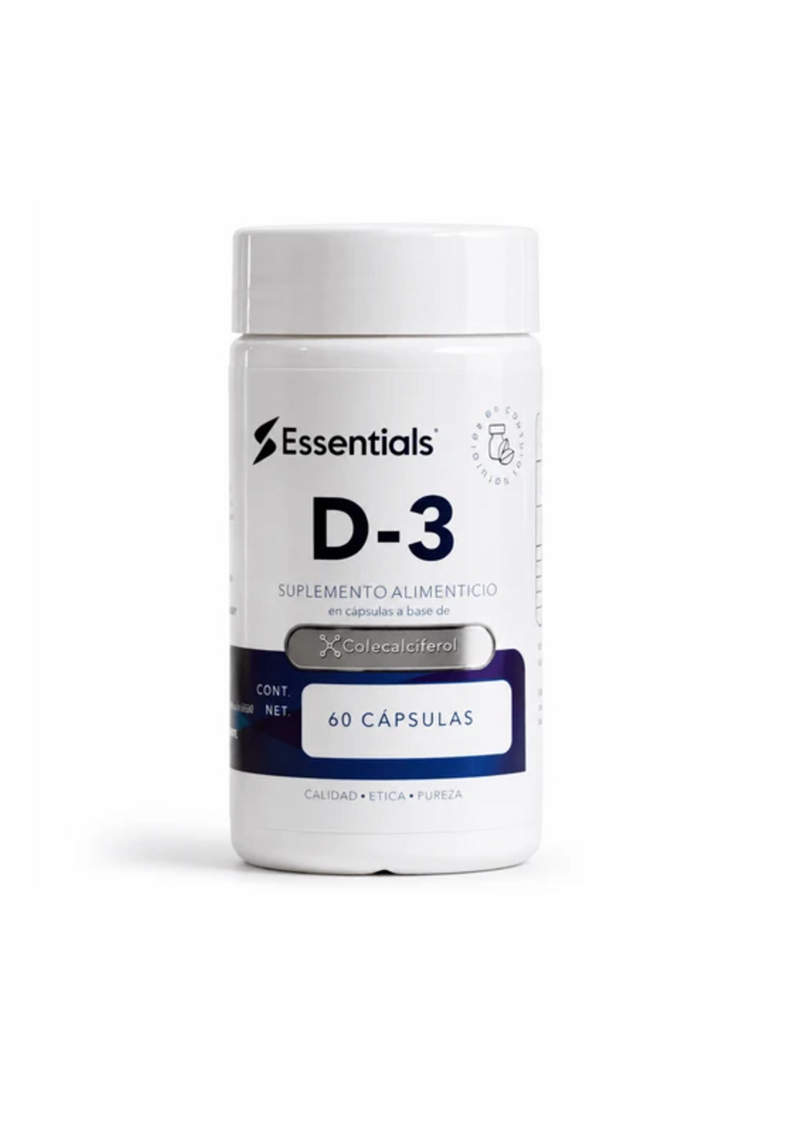 ESSENTIALS VITAMINA D3 ESSENTIAL 60 CAP