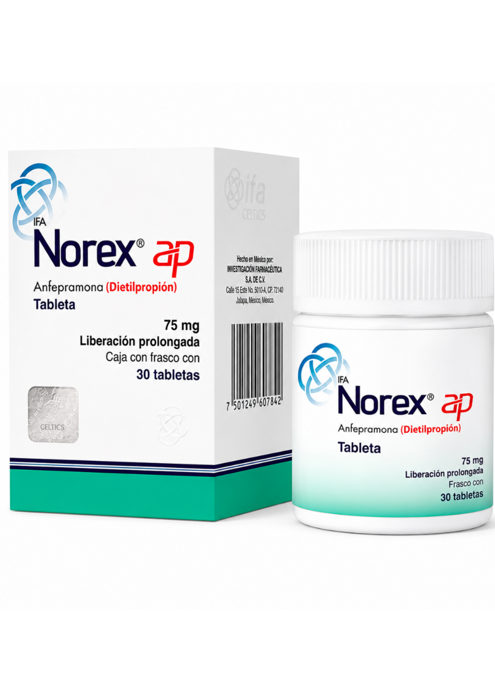 IFA NOREX AP 75 MG  30 TAB