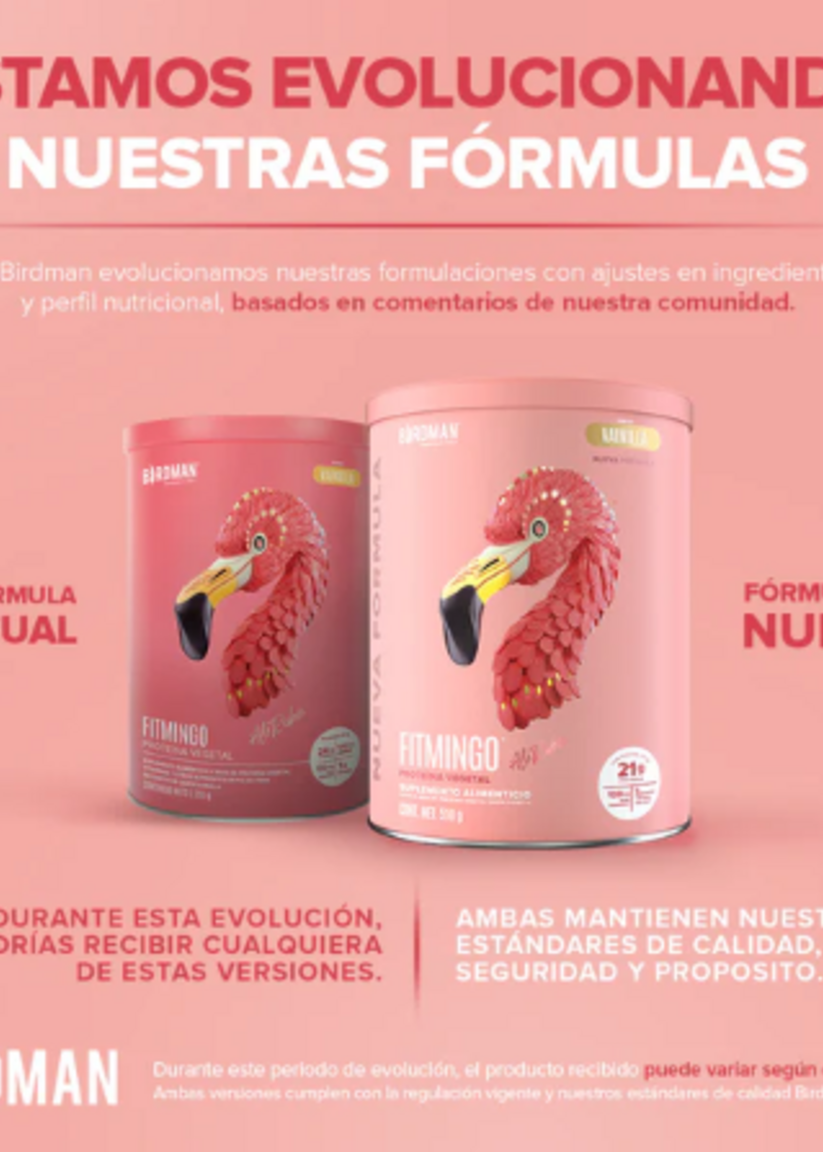 BIRDMAN BIRDMAN FITMINGO *Nueva Formula*