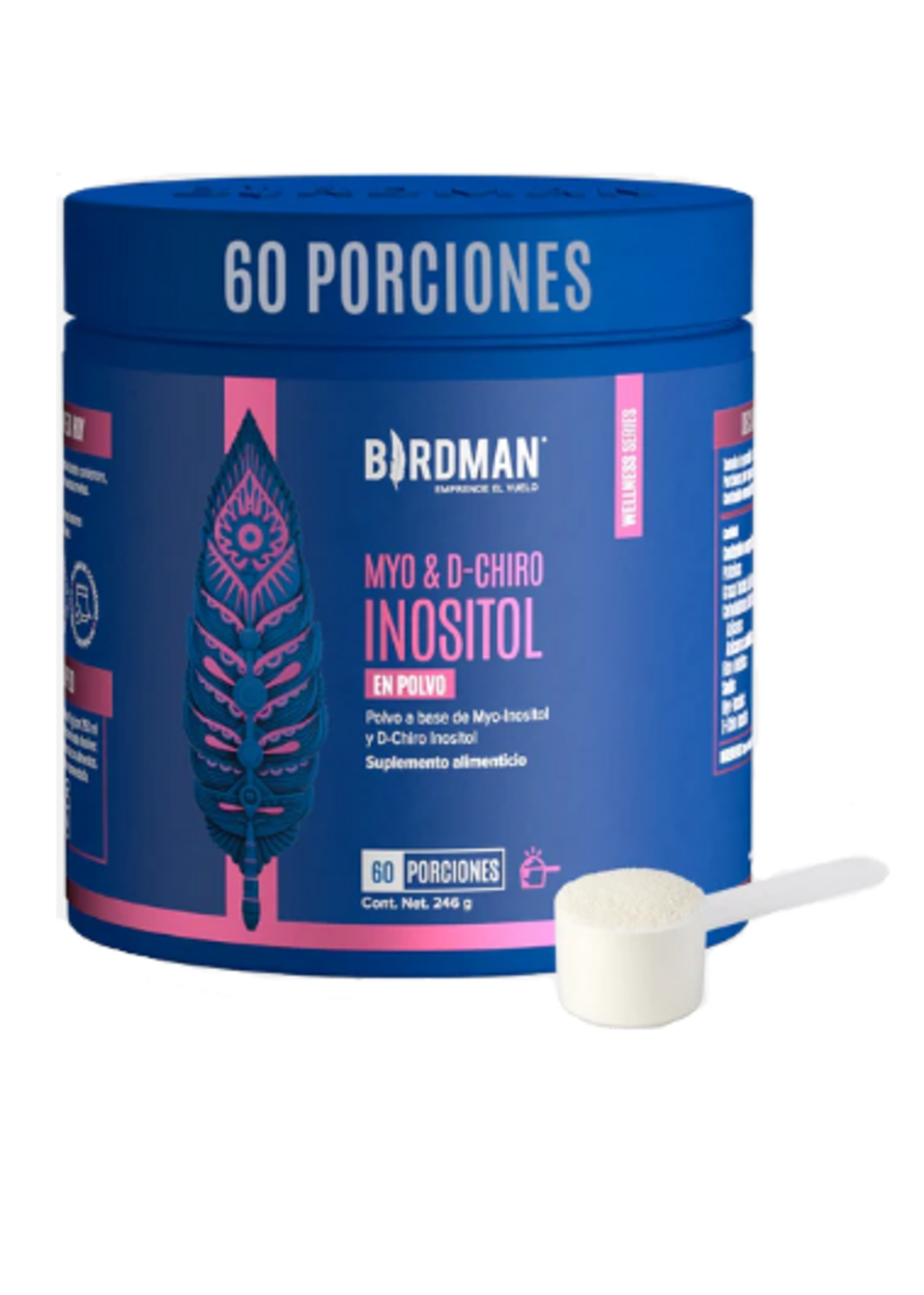 BIRDMAN MYO & D-CHIRO INOSITOL 60 SERV (POLVO) BIRDMAN