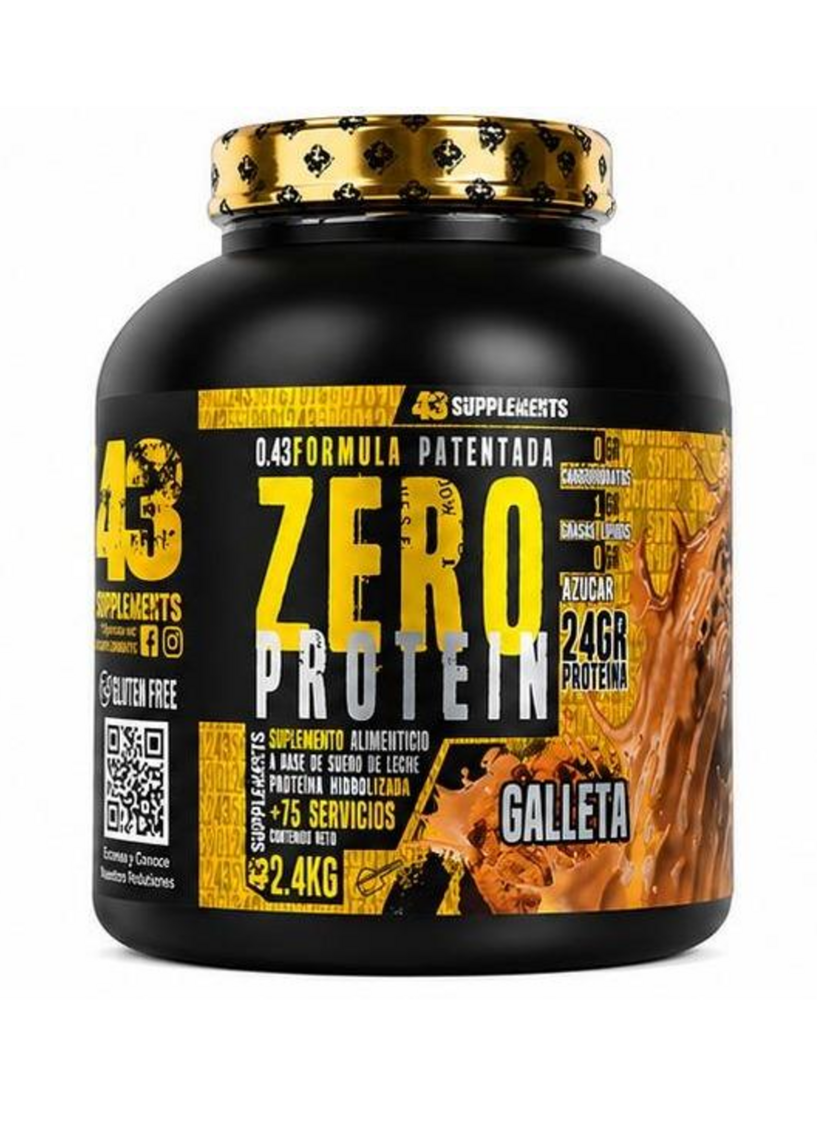 43 ZERO PROTEIN MICRONIZED 43 -
