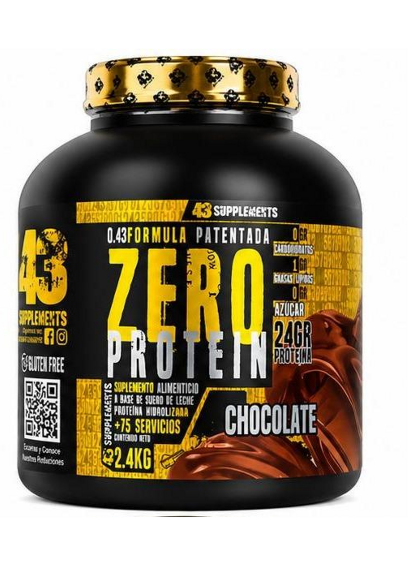 43 ZERO PROTEIN MICRONIZED 43 -