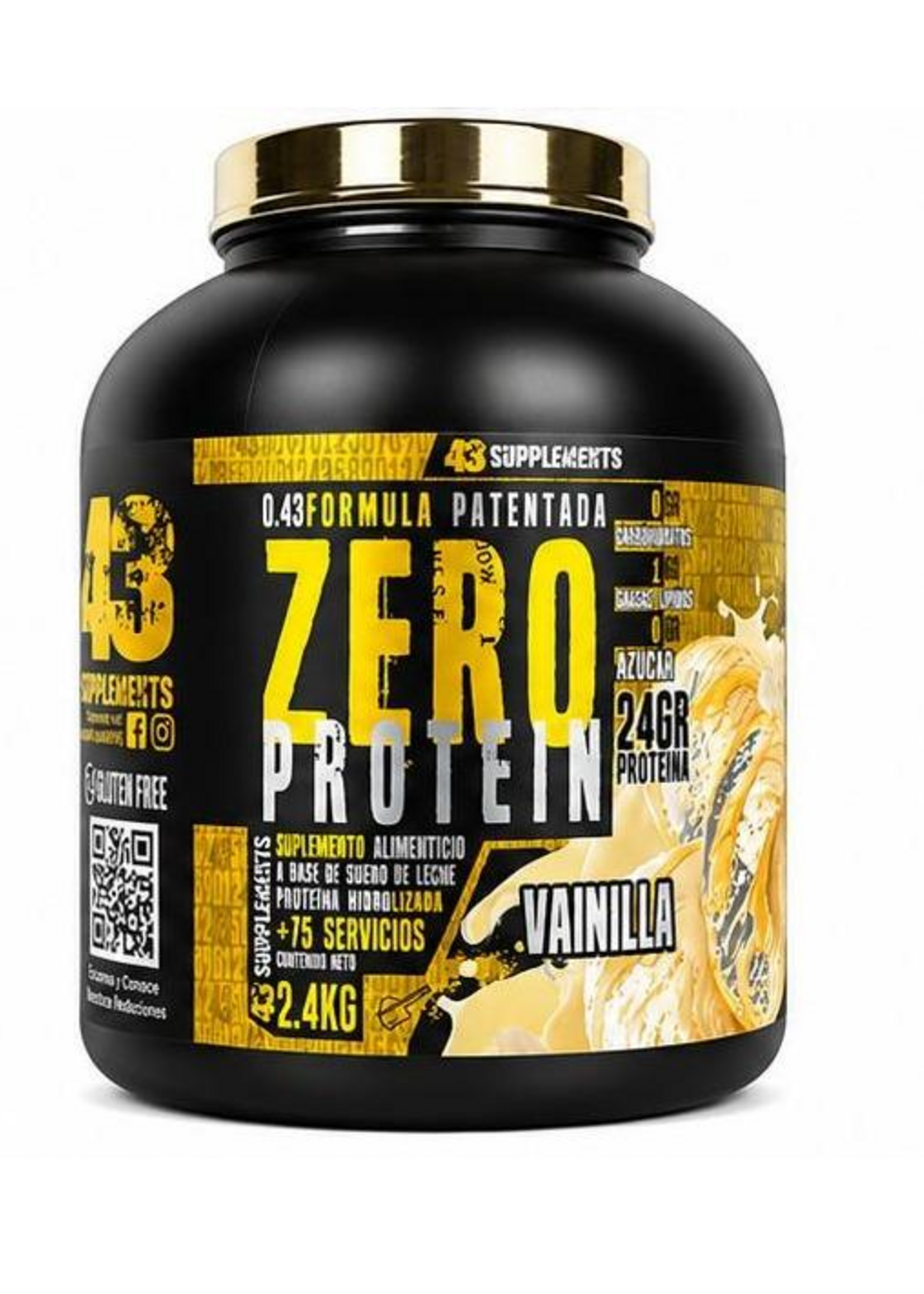 43 ZERO PROTEIN MICRONIZED 43 -