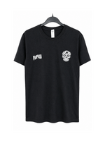 RAW PLAYERA RAW NEGRA SKULL MEXICO