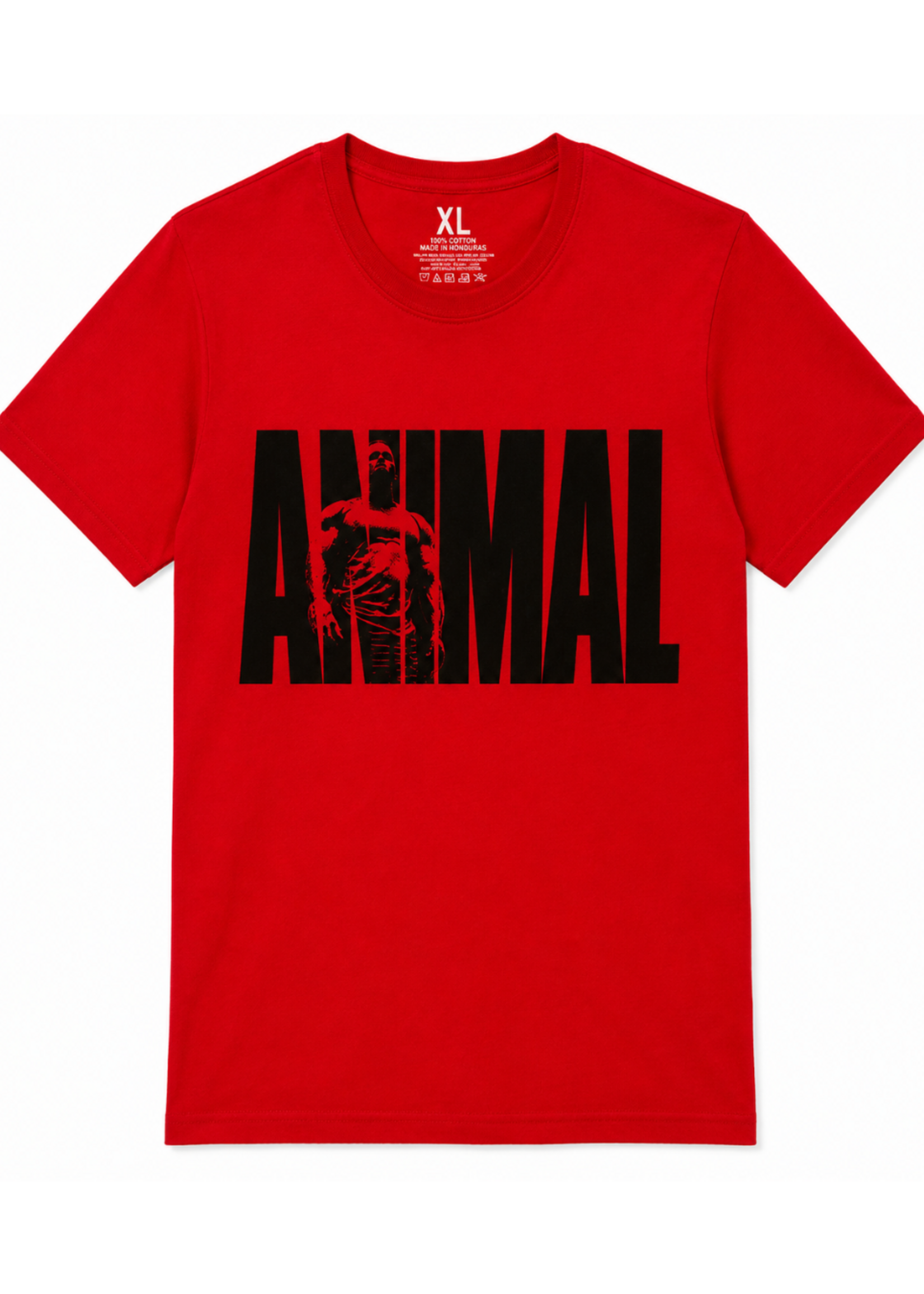 ANIMAL PLAYERA ANIMAL XL RED TEE