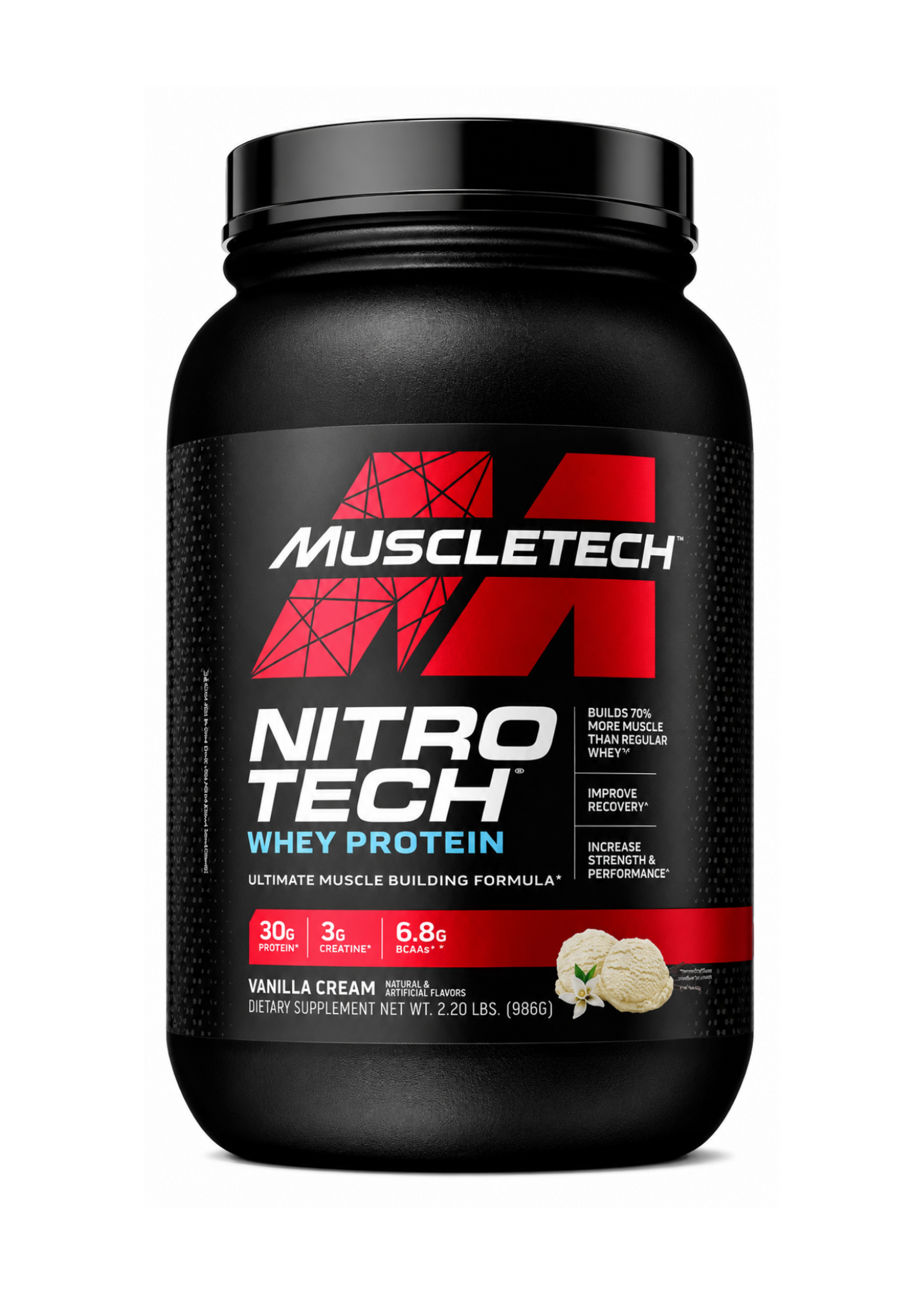 MUSCLETECH NITROTECH WHEY PROTEIN (Antes Performance)