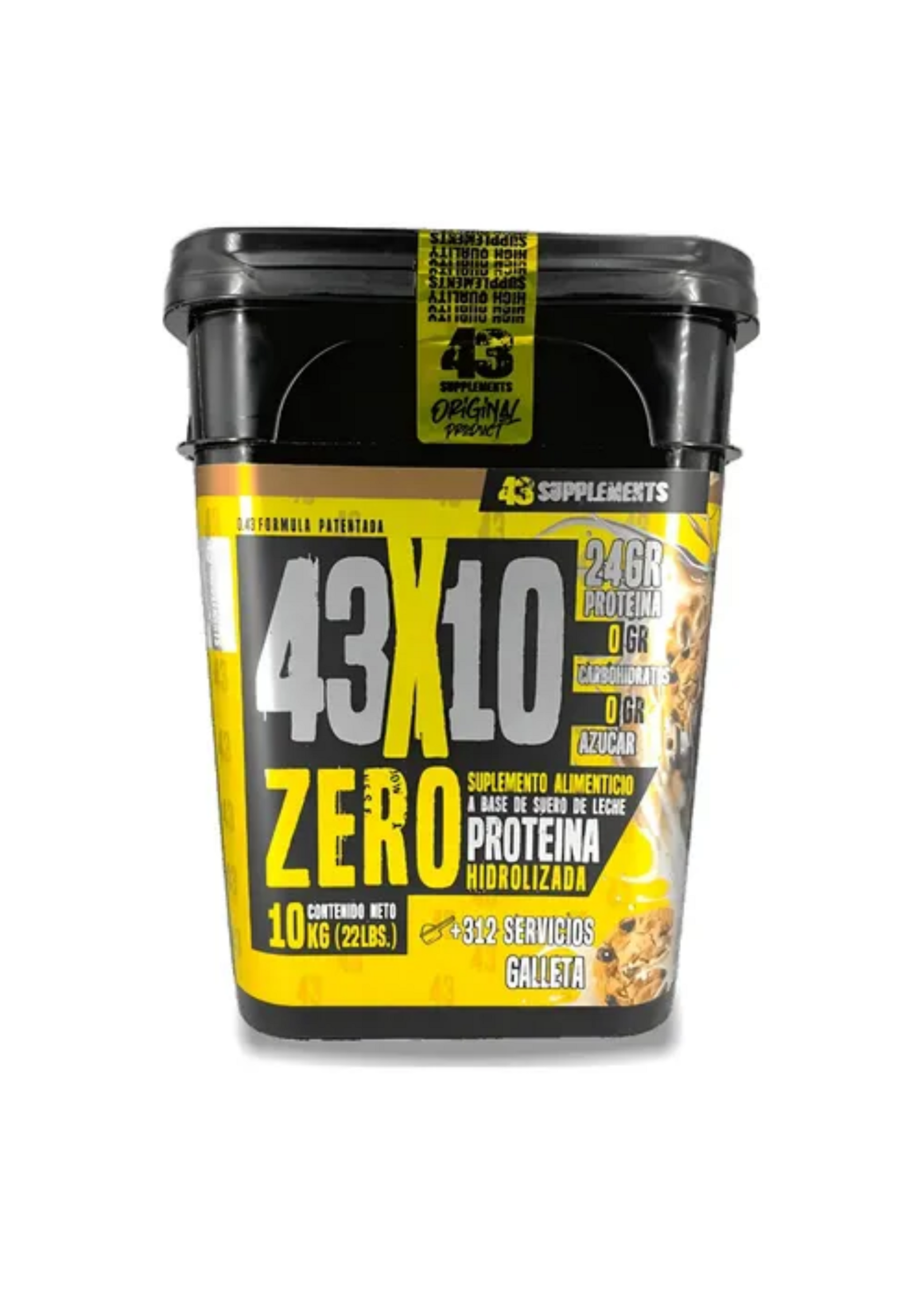 43 CUBETA ZERO PROTEIN MICRONIZED 43