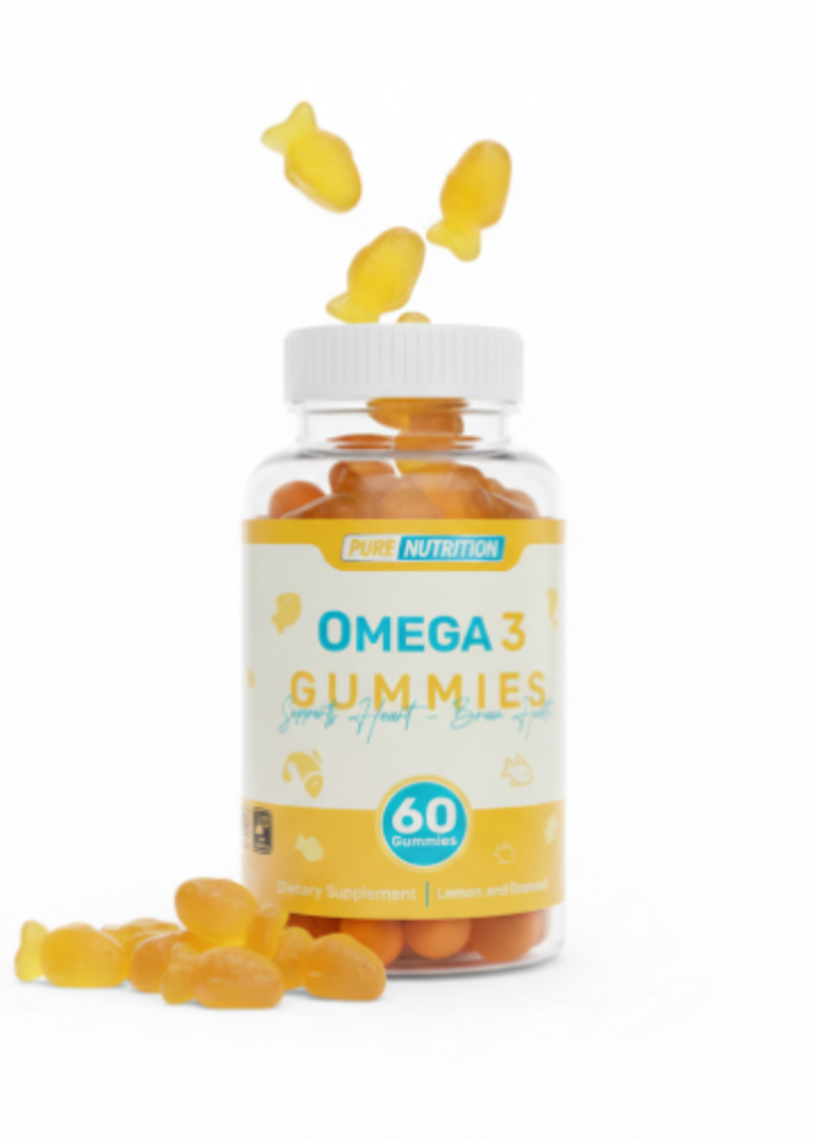 PURE NUTRITION OMEGA 3 60 GUMMIES PURE NUTRITION
