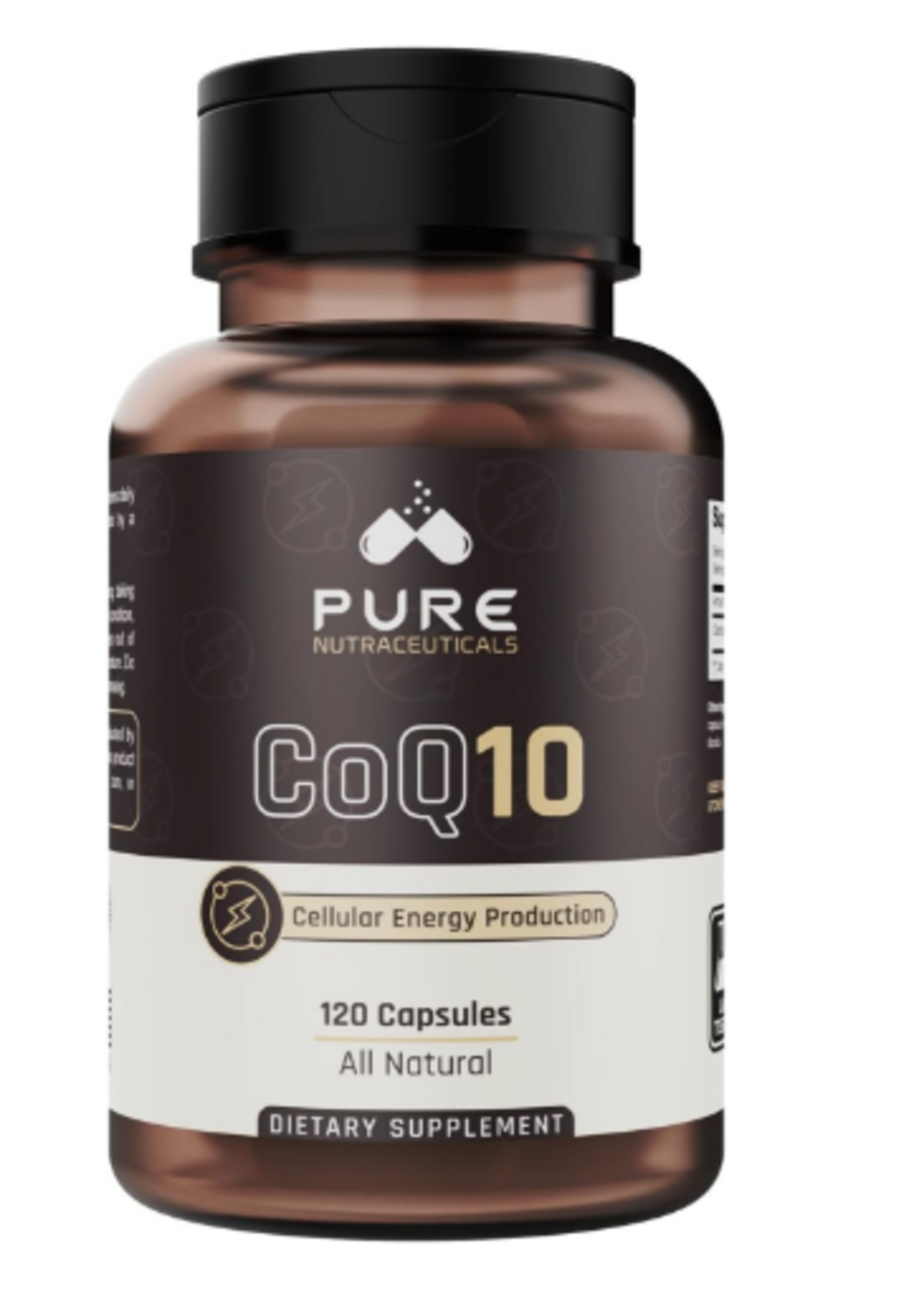 PURE NUTRACEUTICALS CoQ10 200 MG 120 CAPS PURE NUTRACEUTICALS