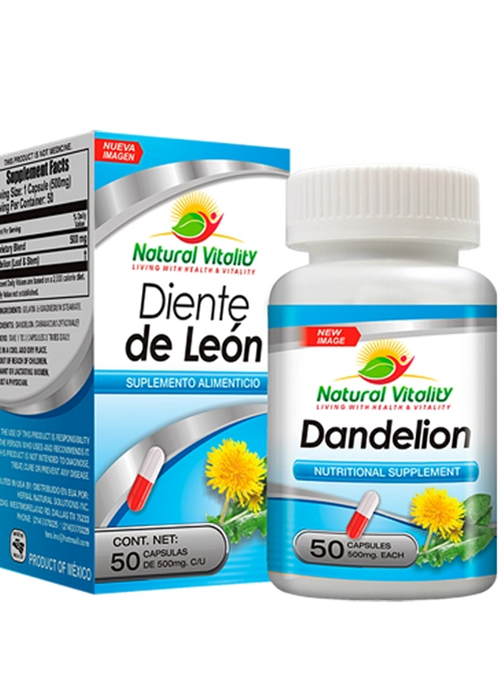 VITALAEL DIENTE DE LEON 50 CAPS 500 MG VITALAEL
