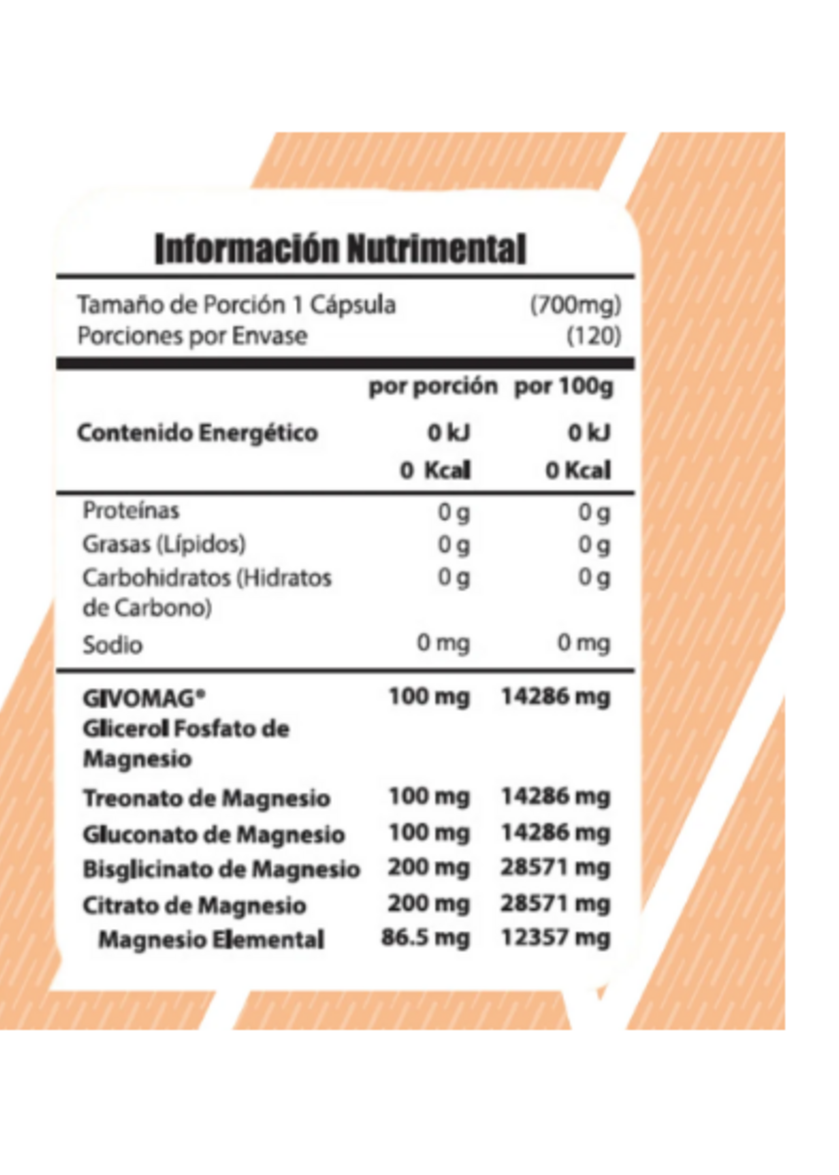 META NUTRITION MAGNESIUM COMPLEX 5  META 120 CAP