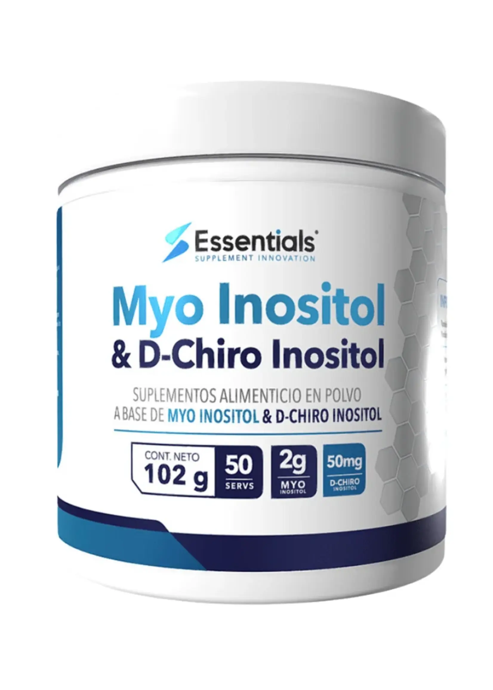 ESSENTIALS MYO INOSITOL Y DCHIRO ESSENTIAL 50 SERV