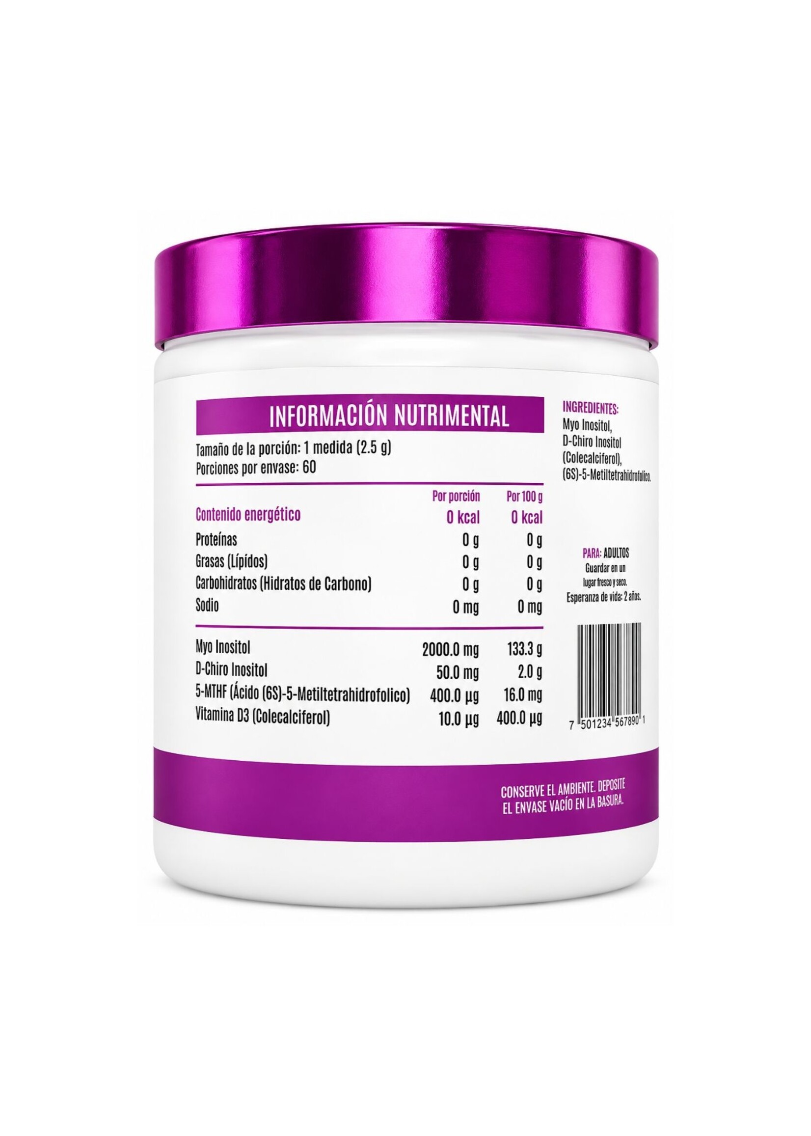 ADVANCE NUTRITION MYO & INOSITOL ADVANCED 60 SERV